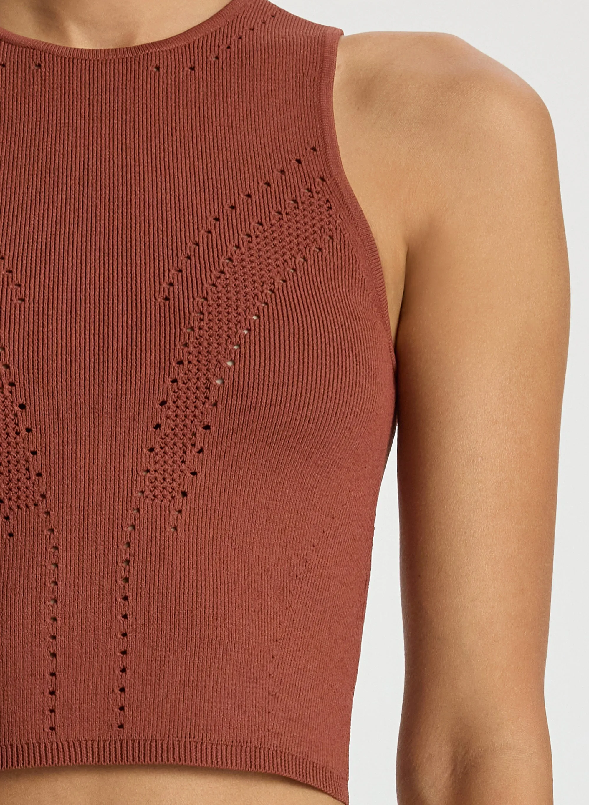 Tara Compact Knit Top sold by A.L.C. product image thumbnail 2