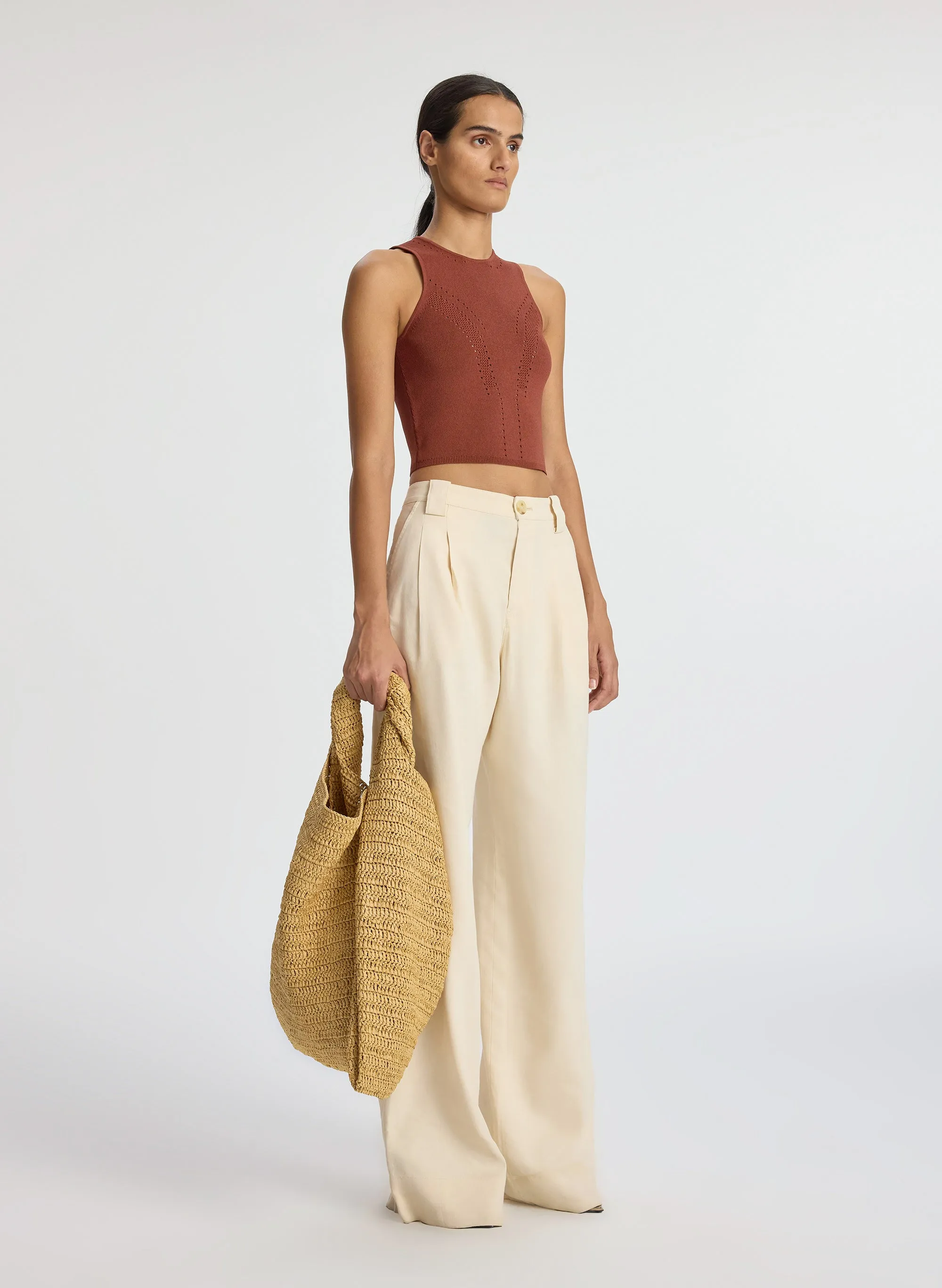 Tara Compact Knit Top sold by A.L.C. product image thumbnail 3