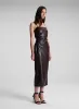Charlotte Vegan Leather Midi Dress sold by A.L.C.