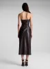 Charlotte Vegan Leather Midi Dress sold by A.L.C.
