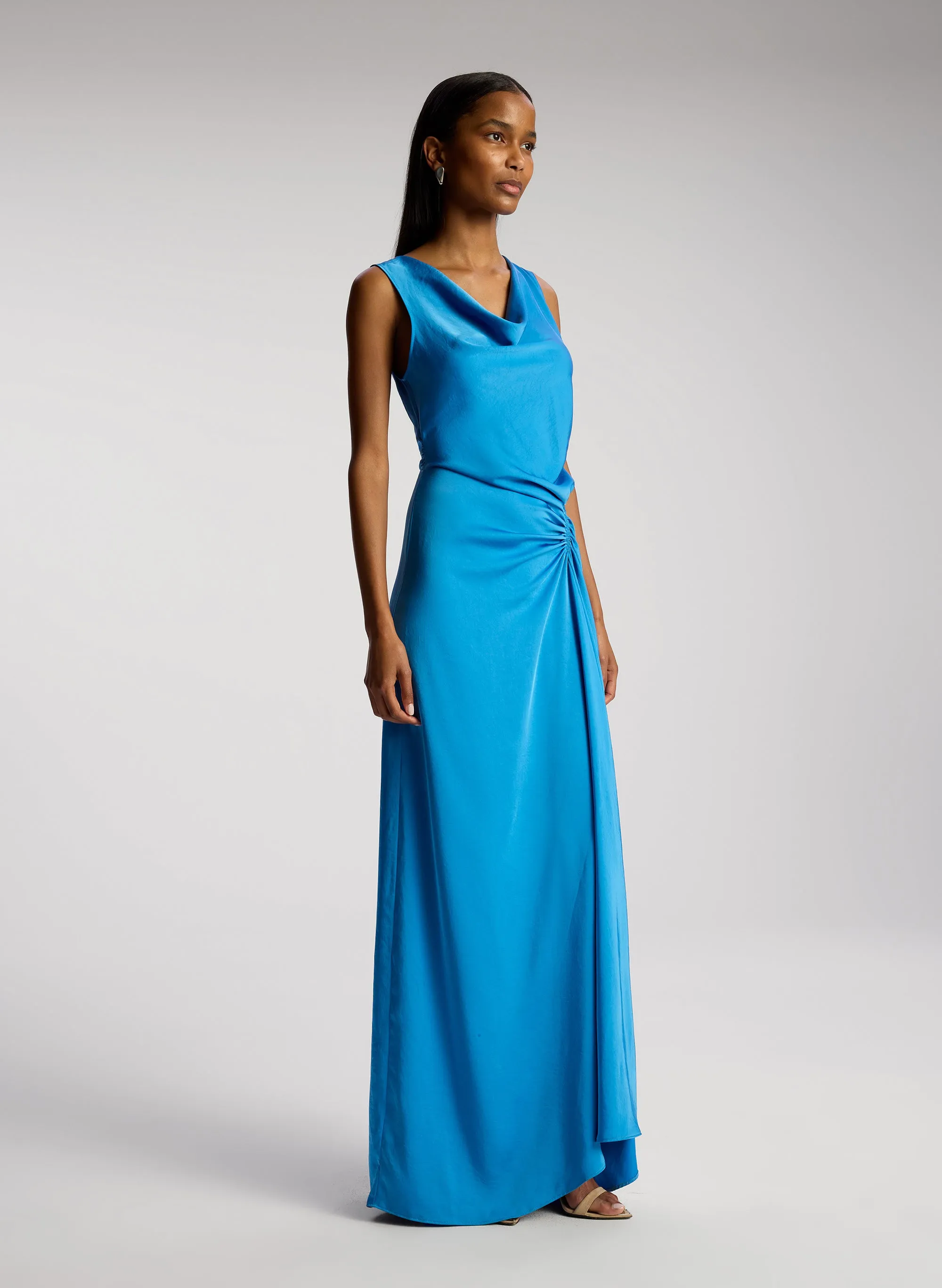 Ophelia Satin Maxi Dress sold by A.L.C. product image thumbnail 4