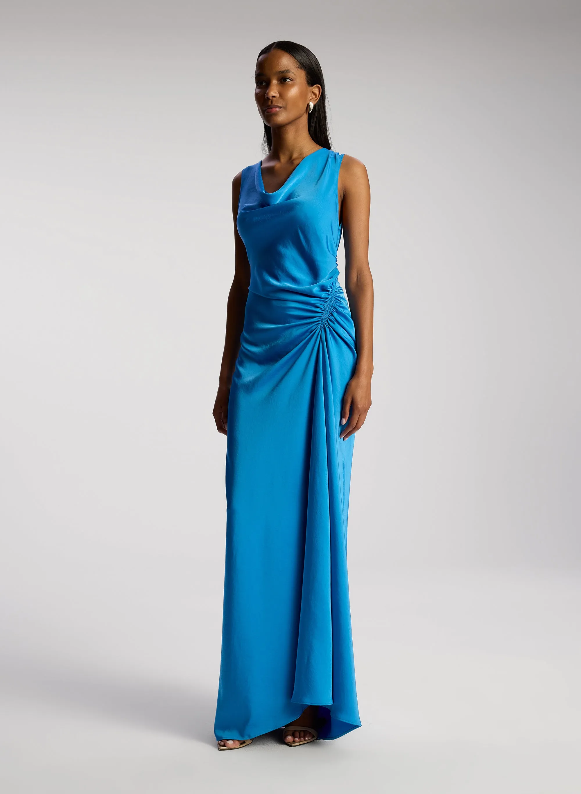 Ophelia Satin Maxi Dress sold by A.L.C. product image thumbnail 5
