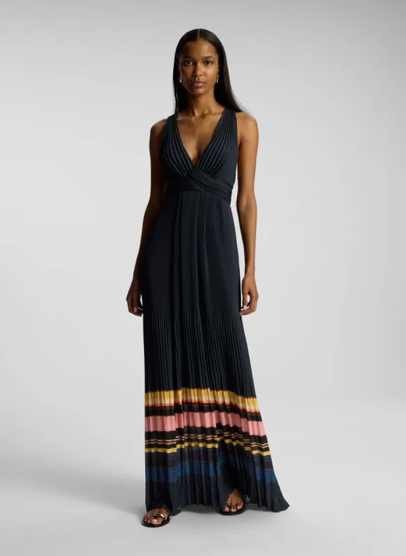 Everly Pleated Gown made by A.L.C.