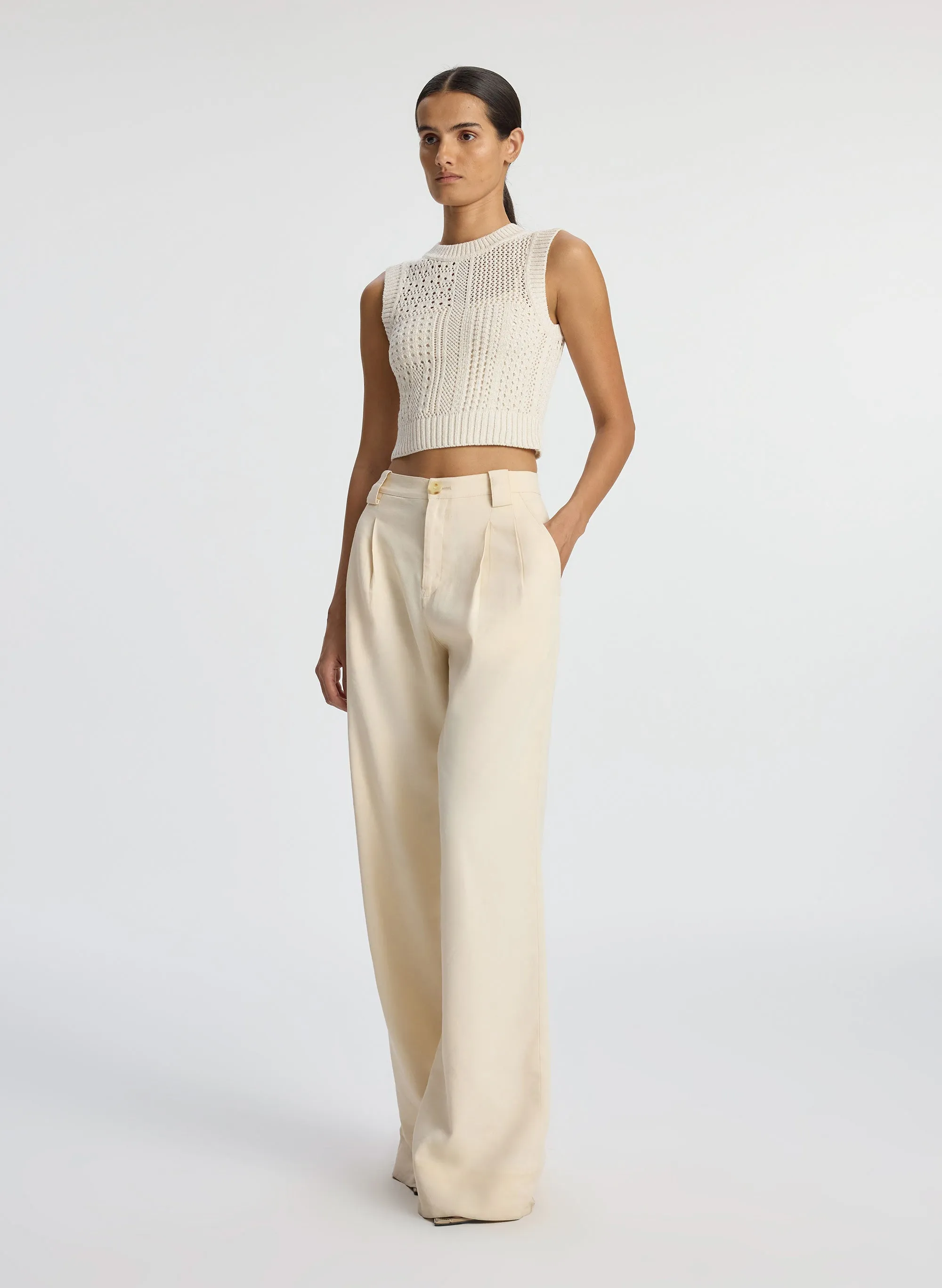 Sawyer Crochet Top sold by A.L.C. product image thumbnail 5