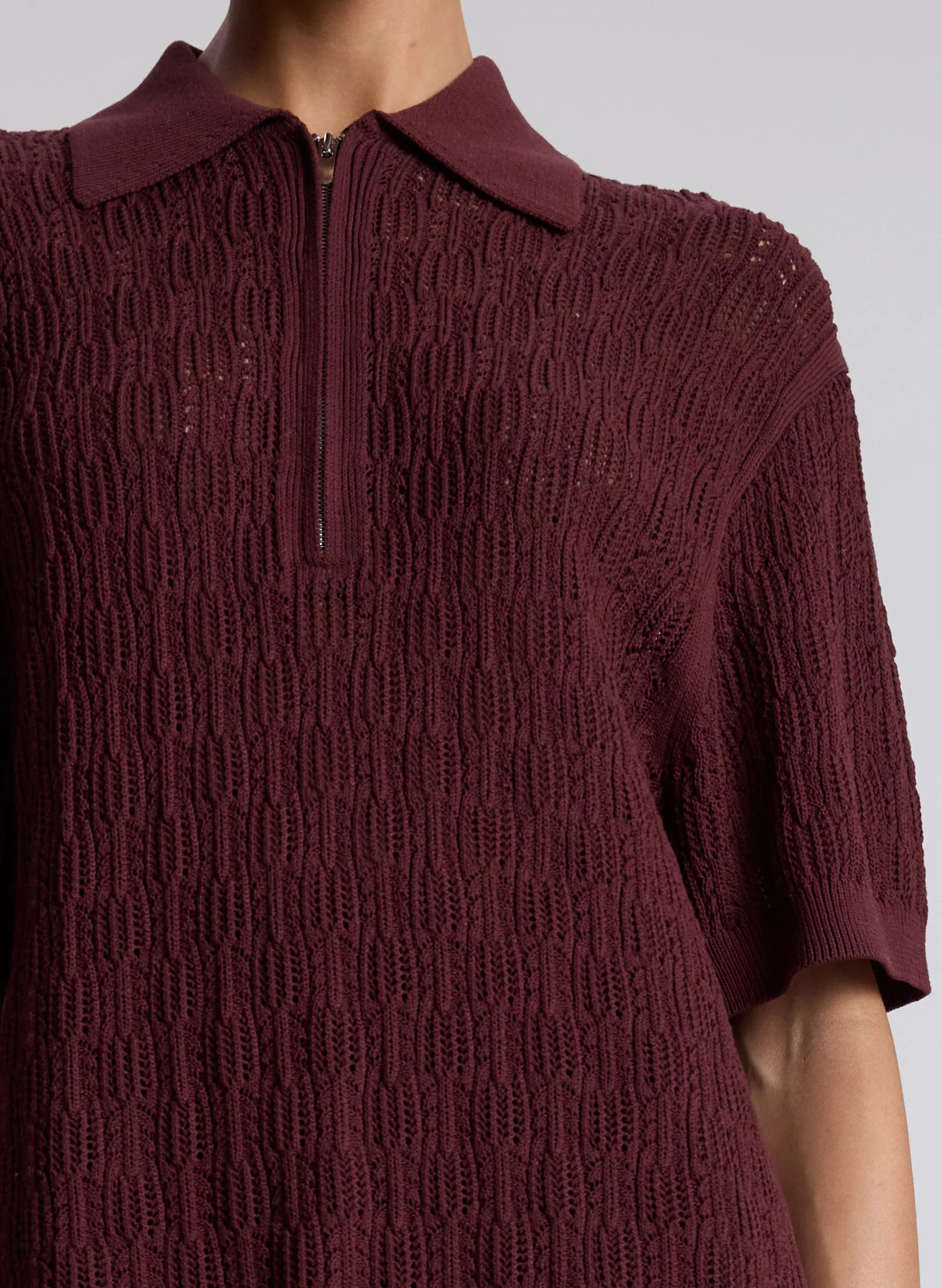 Reed Pointelle Knit Top sold by A.L.C. product image thumbnail 2