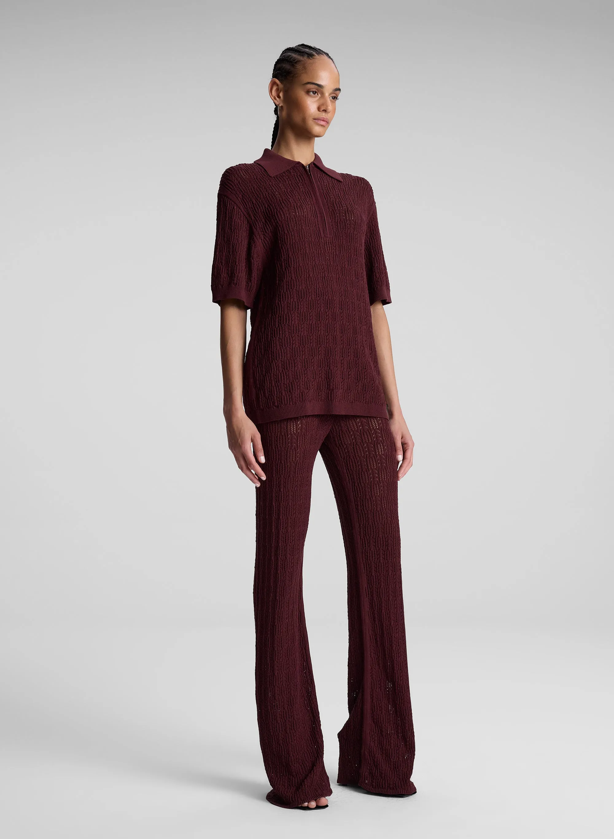 Reed Pointelle Knit Top sold by A.L.C. product image thumbnail 4