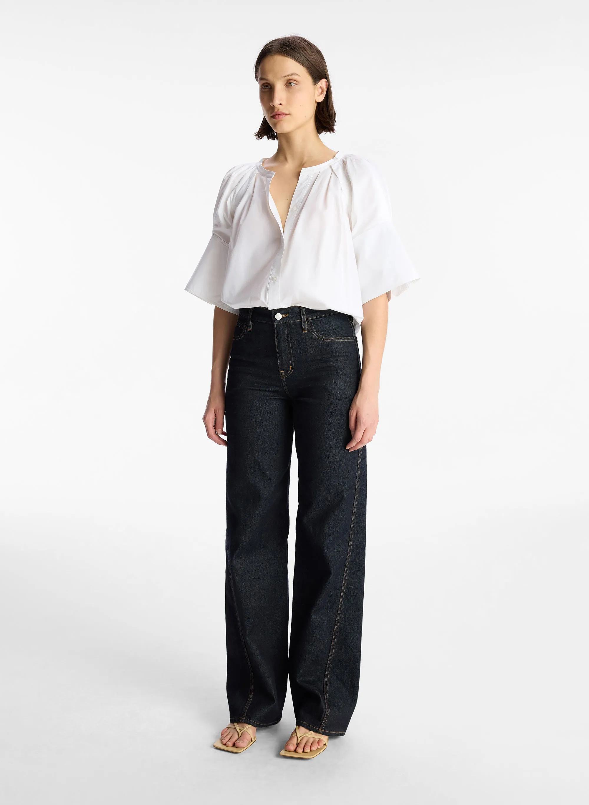 Chloe Cotton Top sold by A.L.C. product image thumbnail 4