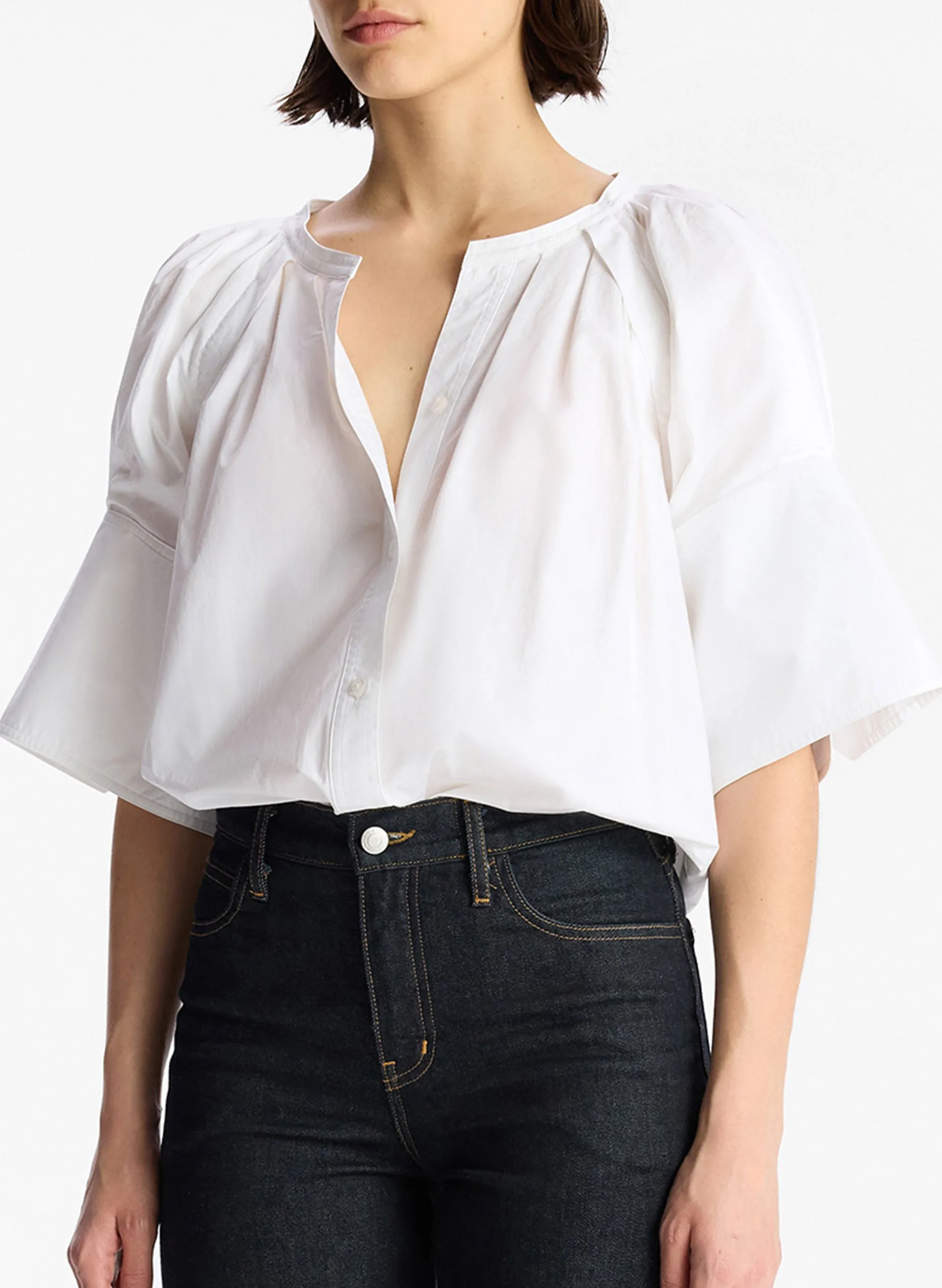 Chloe Cotton Top sold by A.L.C. product image thumbnail 3