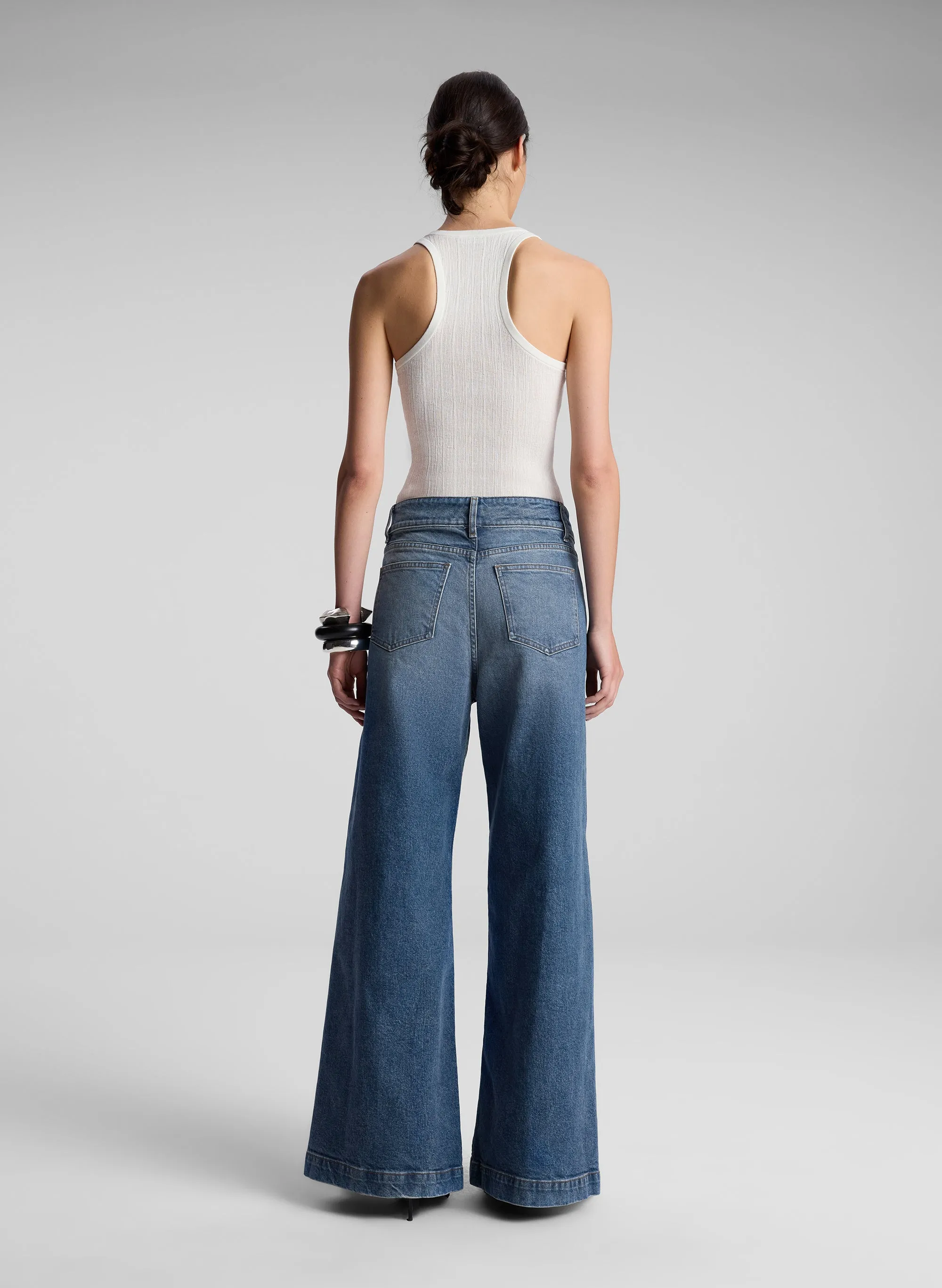 Iris Fine Cotton Knit Tank sold by A.L.C. product image thumbnail 5