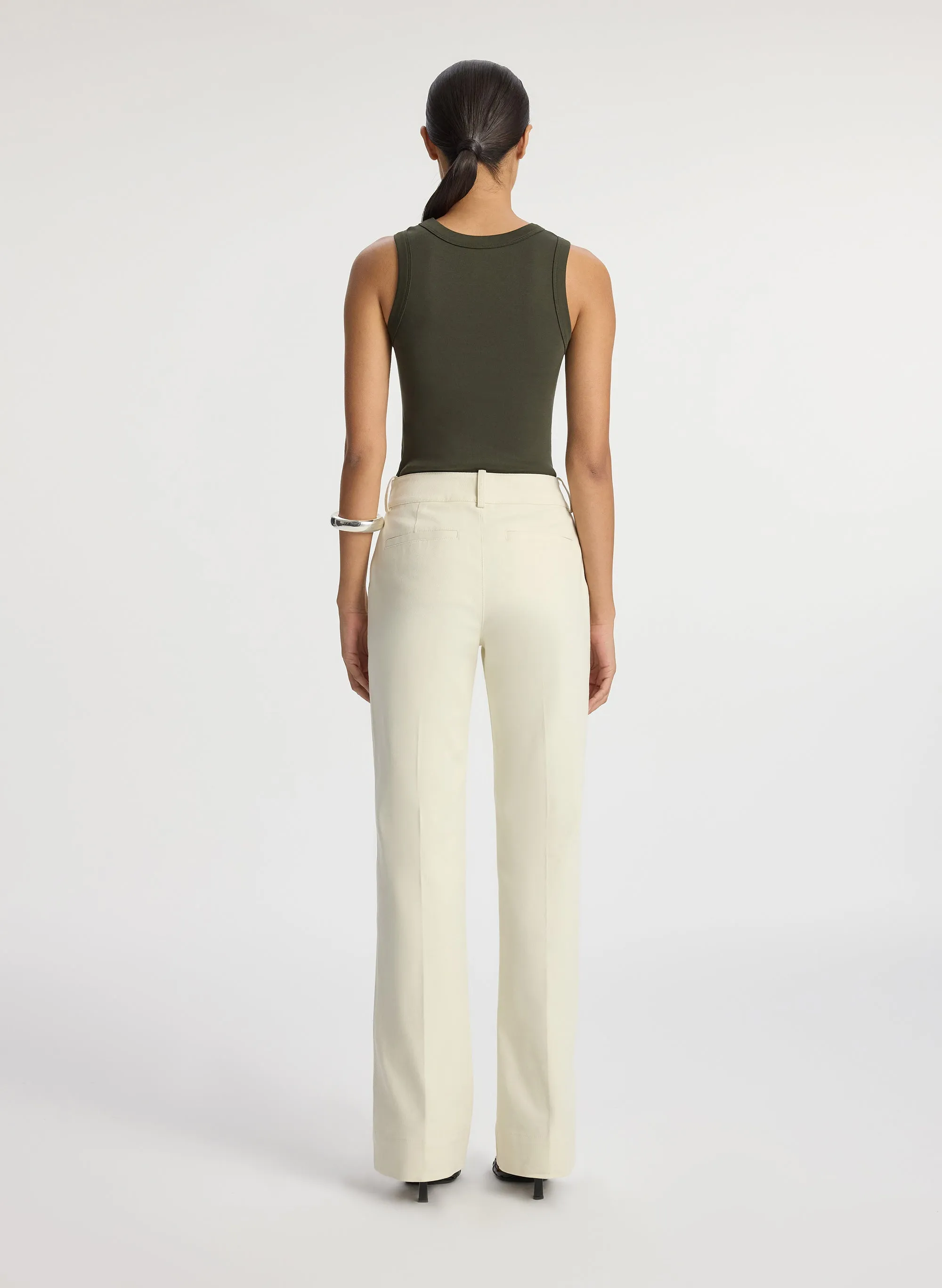 Simon Stretch Cotton Pant sold by A.L.C. product image thumbnail 5