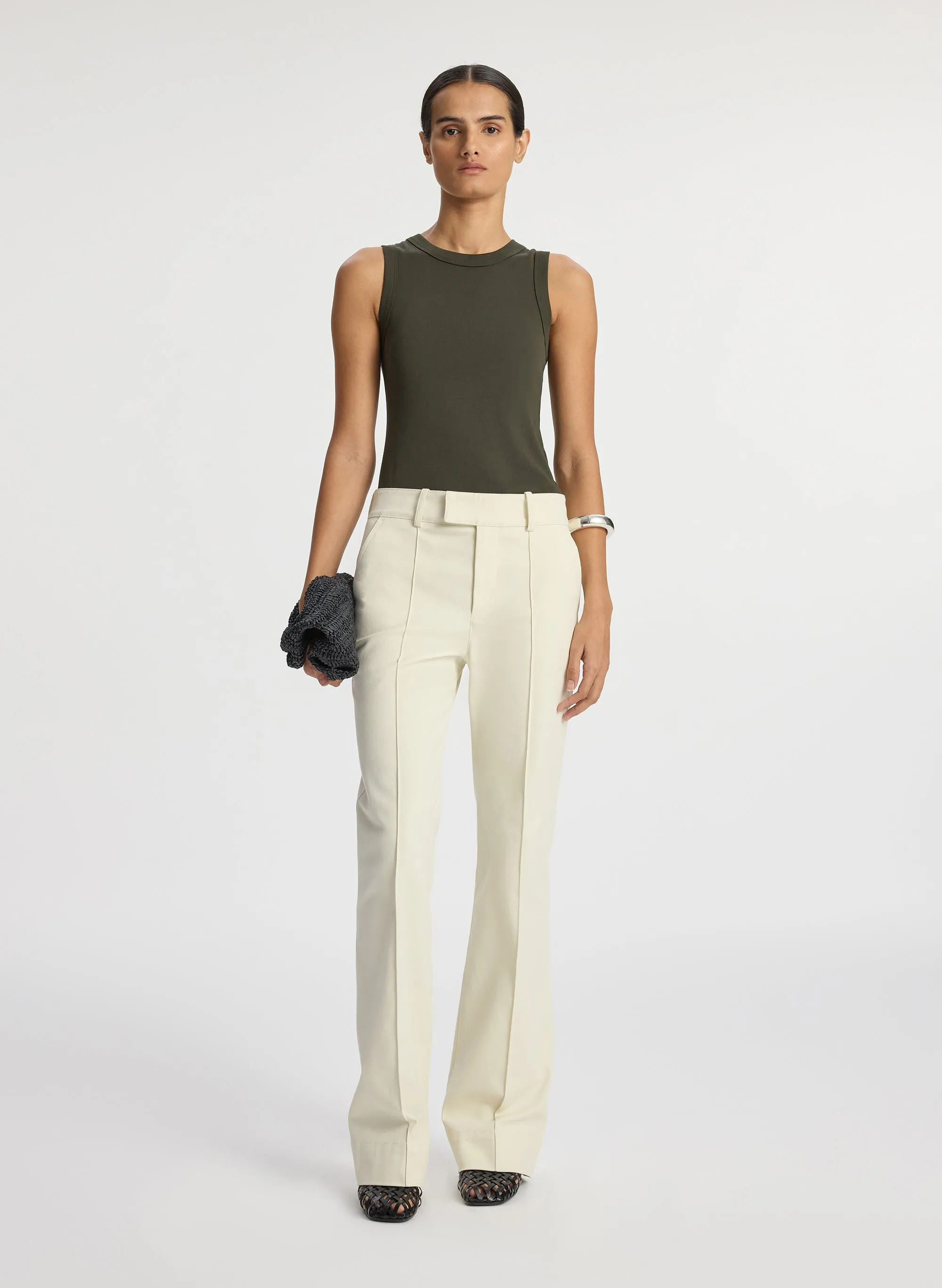 Simon Stretch Cotton Pant sold by A.L.C. product image thumbnail 3