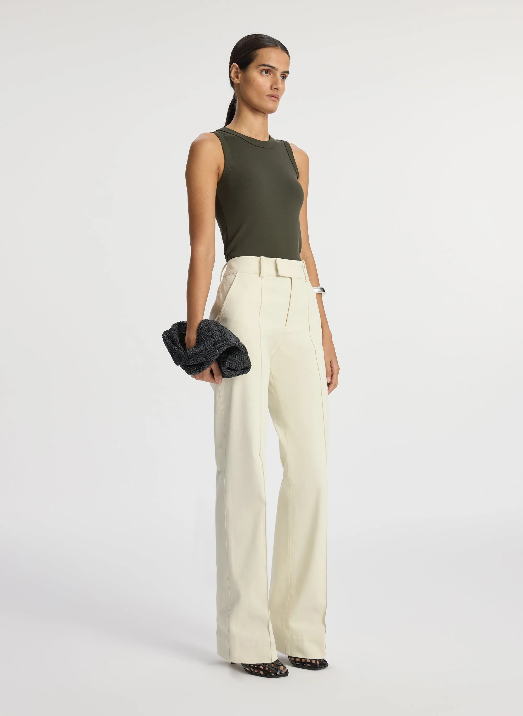 Simon Stretch Cotton Pant sold by A.L.C.