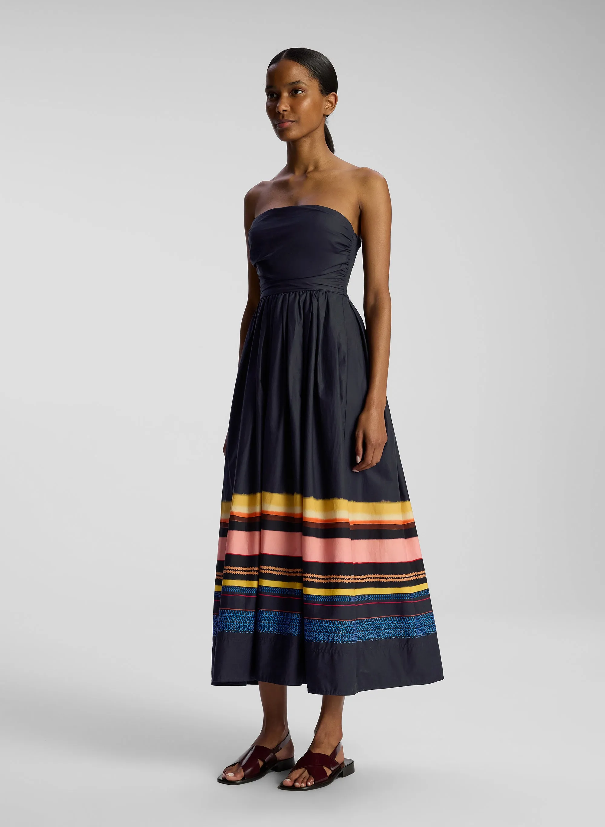 Tate Strapless Midi Dress sold by A.L.C. product image thumbnail 4