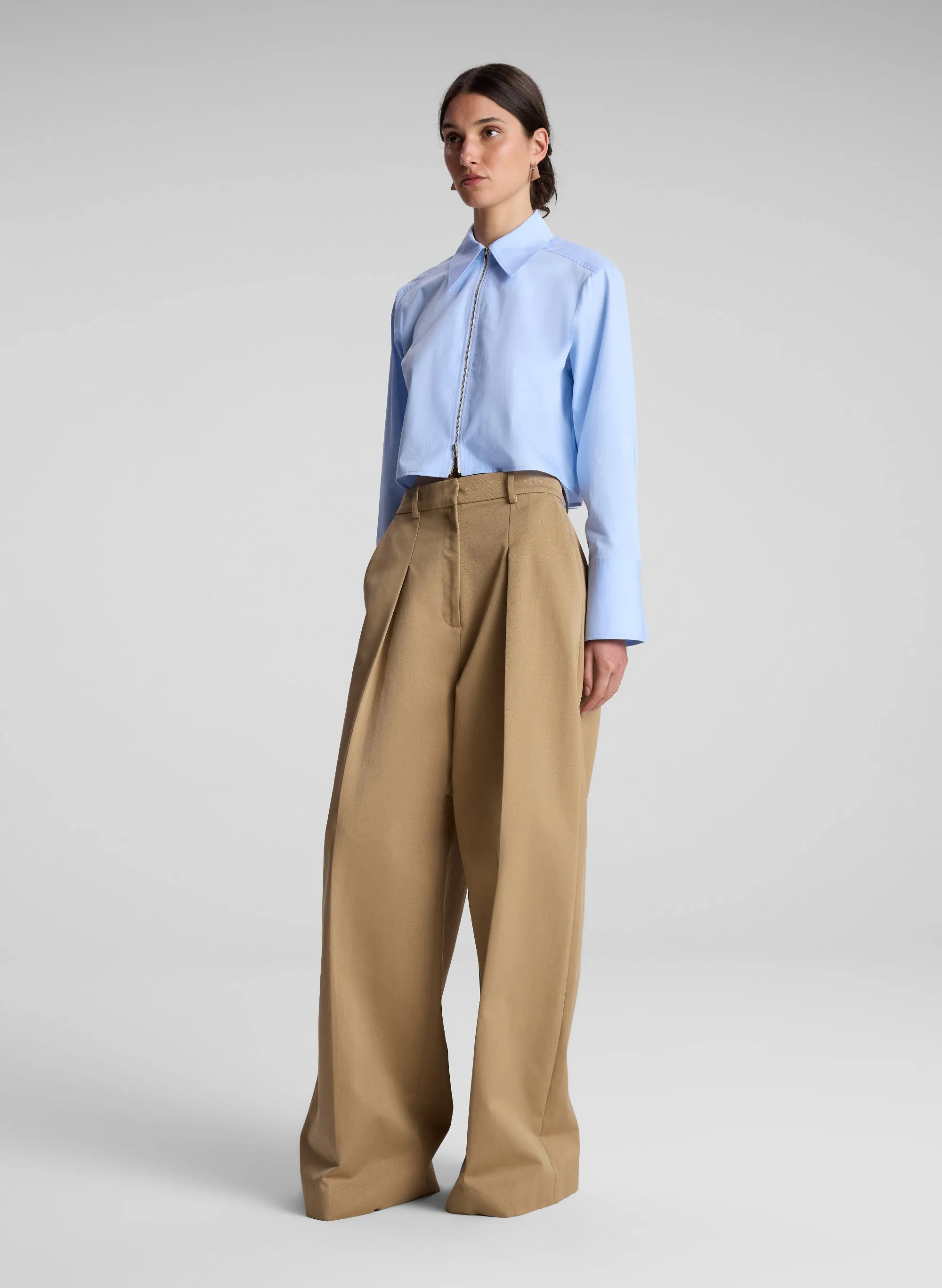 Ryder Cotton Wide Leg Pant sold by A.L.C. product image thumbnail 3