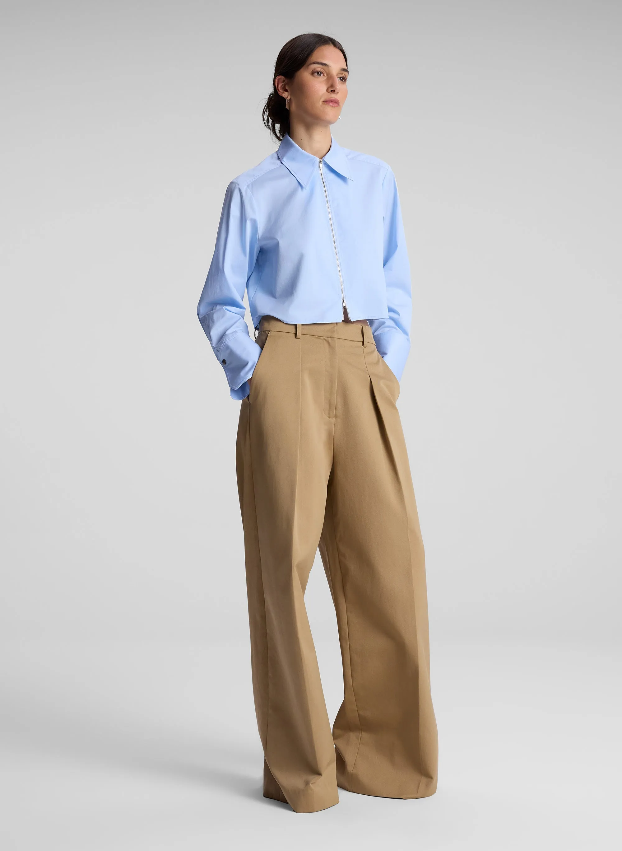 Ryder Cotton Wide Leg Pant sold by A.L.C. product image thumbnail 4