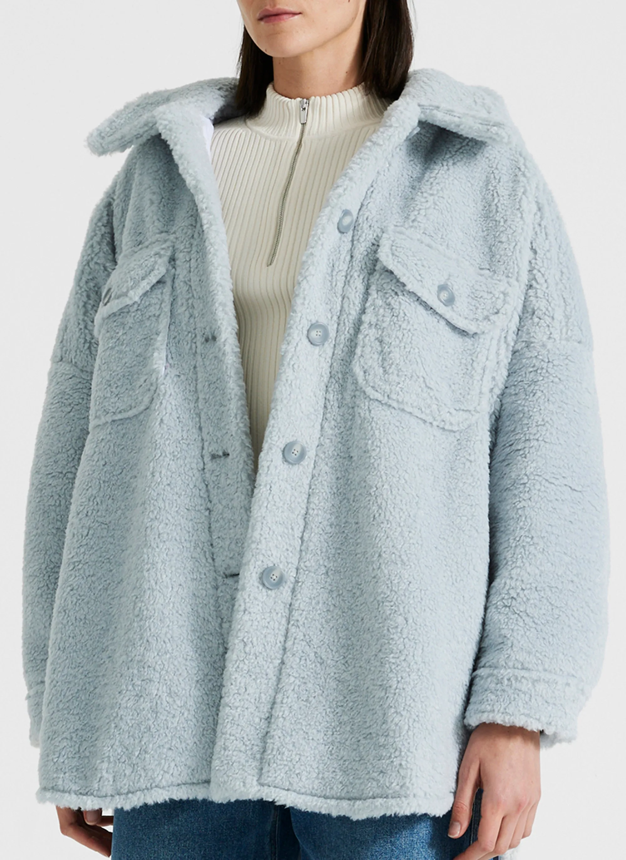 Cambrie Faux Fur Jacket sold by A.L.C.