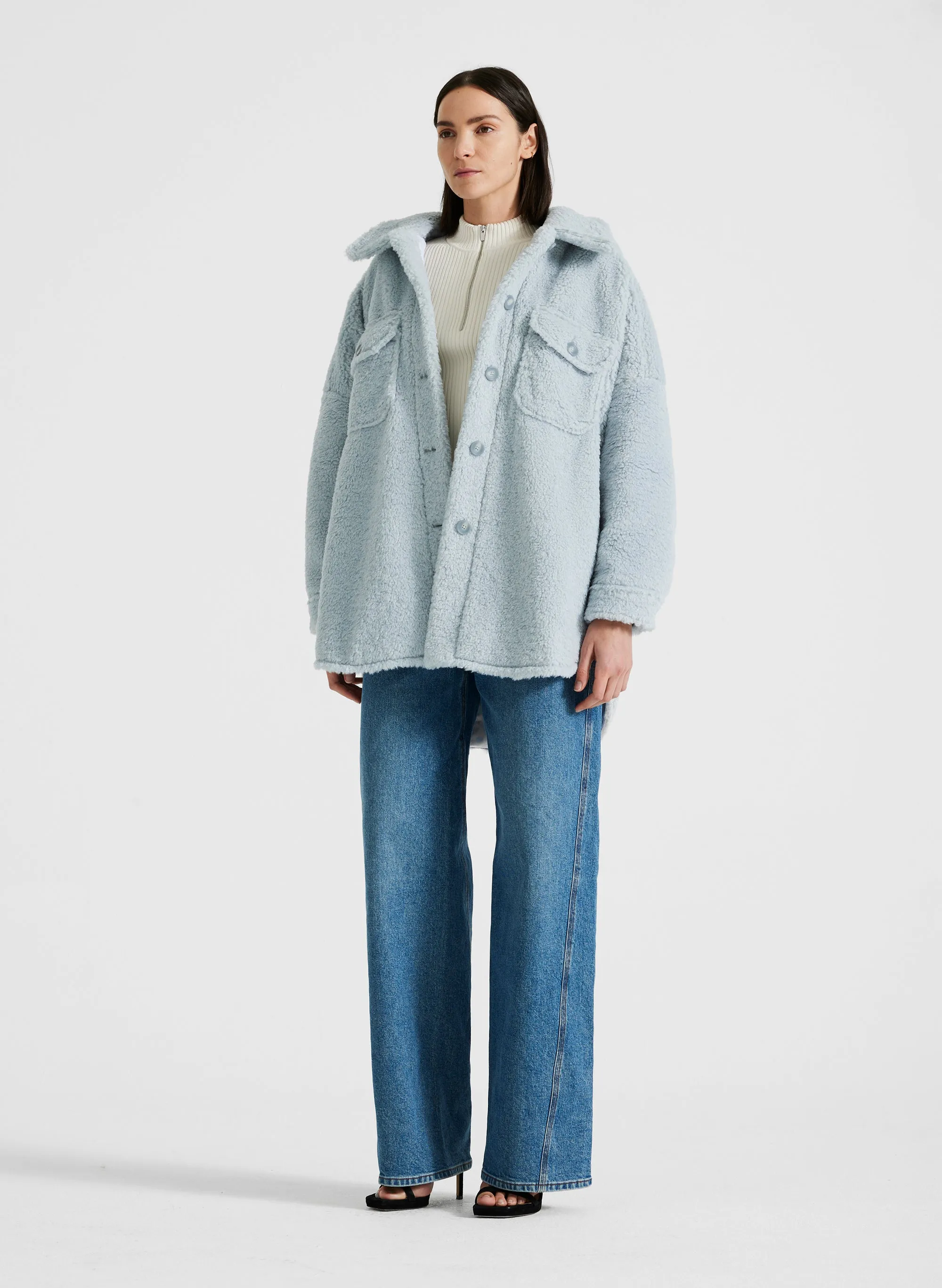 Cambrie Faux Fur Jacket sold by A.L.C. product image thumbnail 4