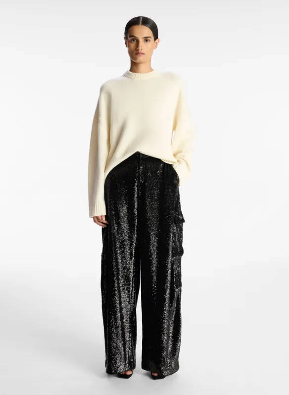 Megan Sequin Cargo Pant made by A.L.C.