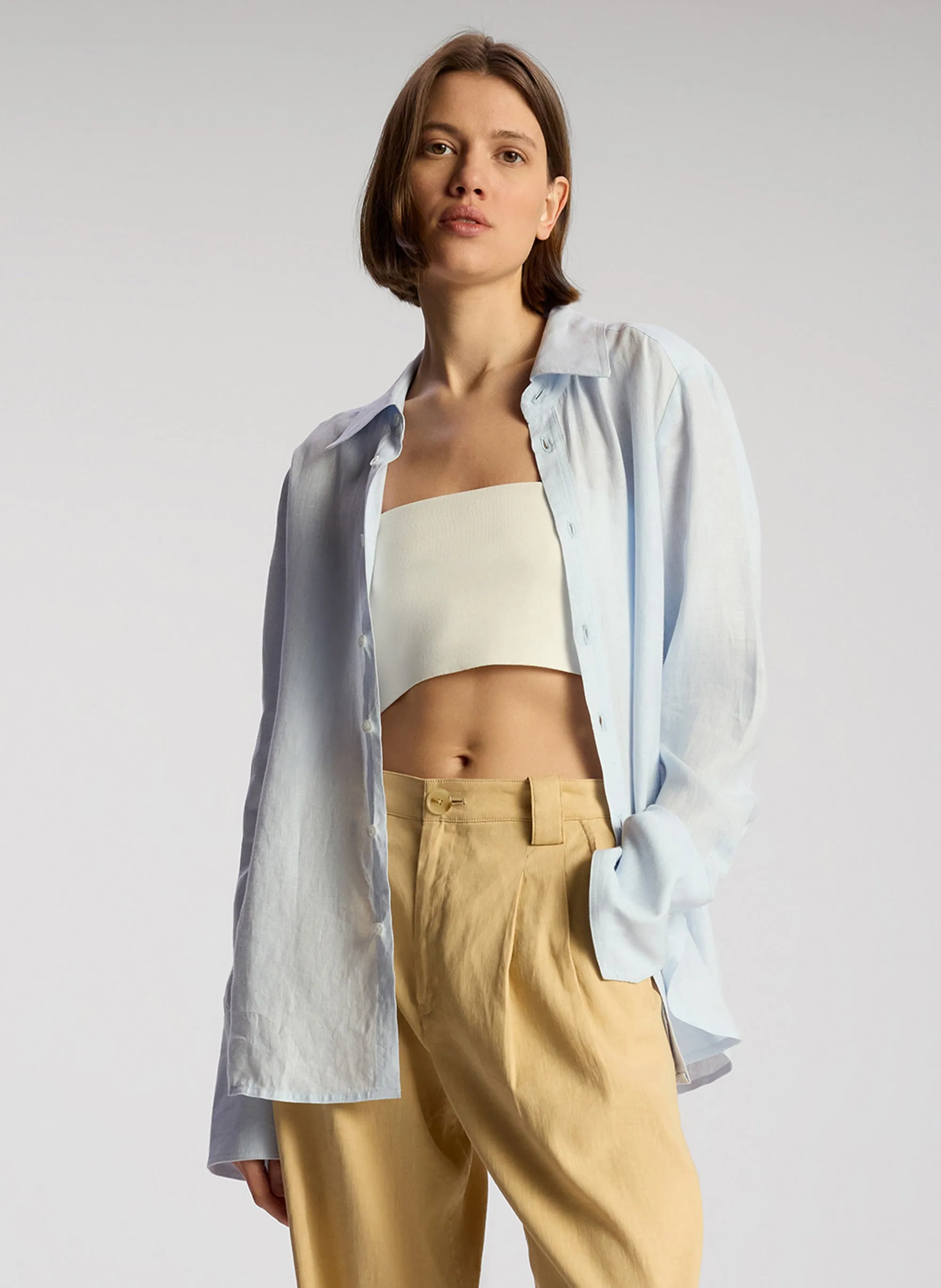 Aiden Linen Shirt sold by A.L.C.