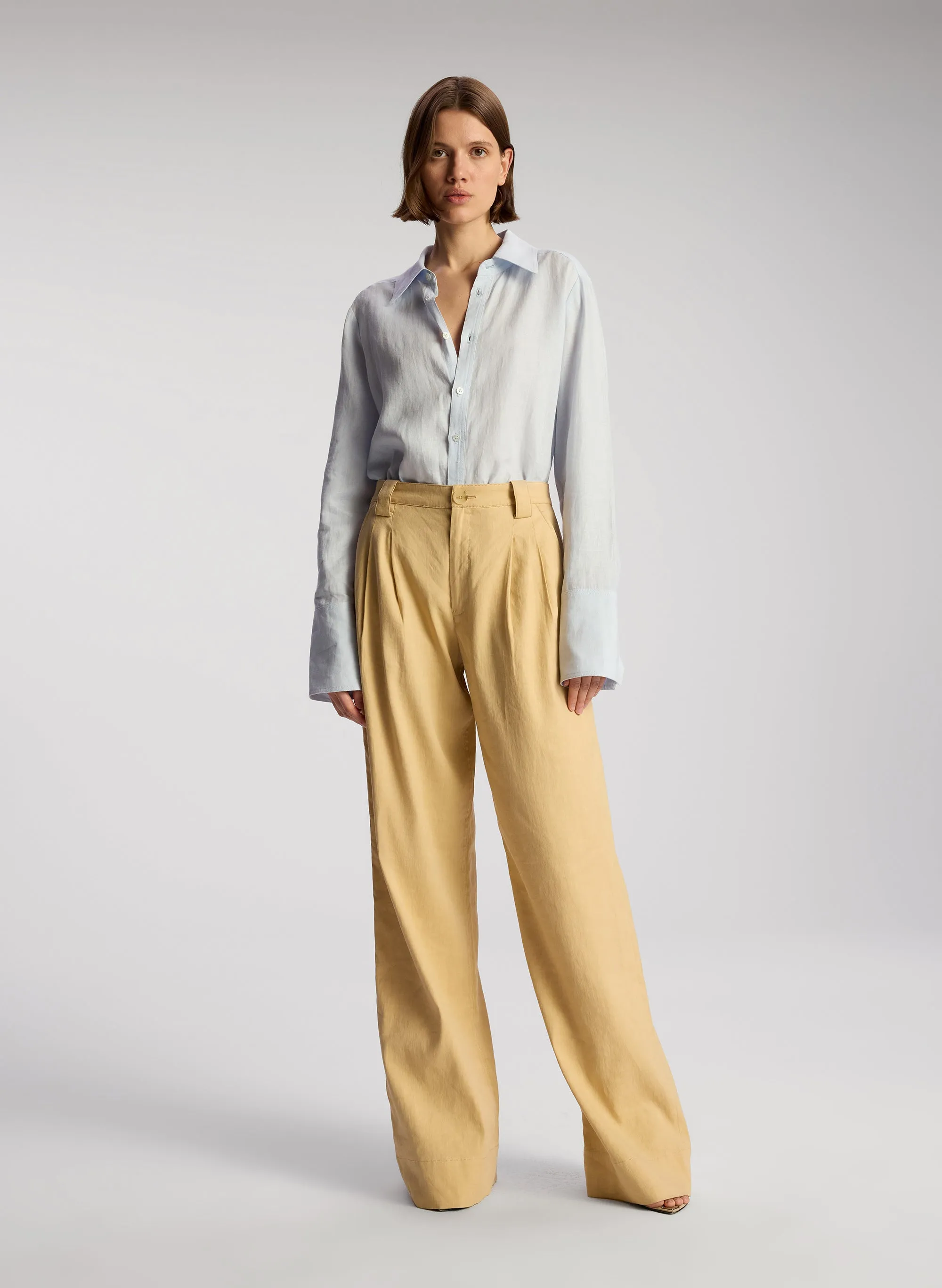 Aiden Linen Shirt sold by A.L.C. product image thumbnail 3