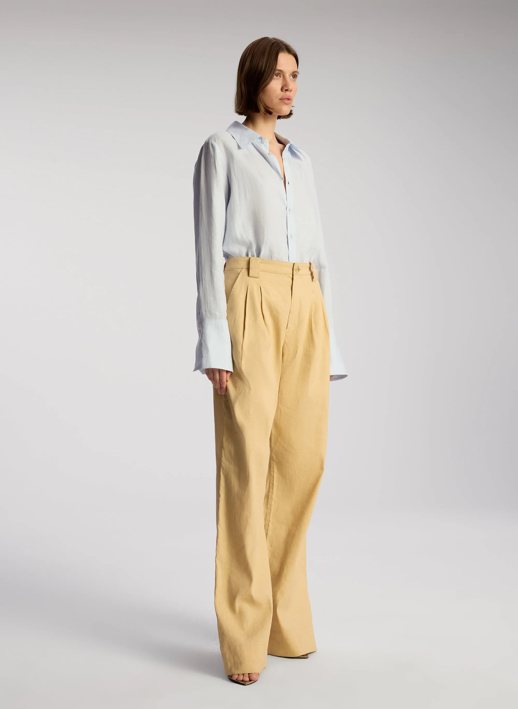 Aiden Linen Shirt sold by A.L.C. product image thumbnail 4
