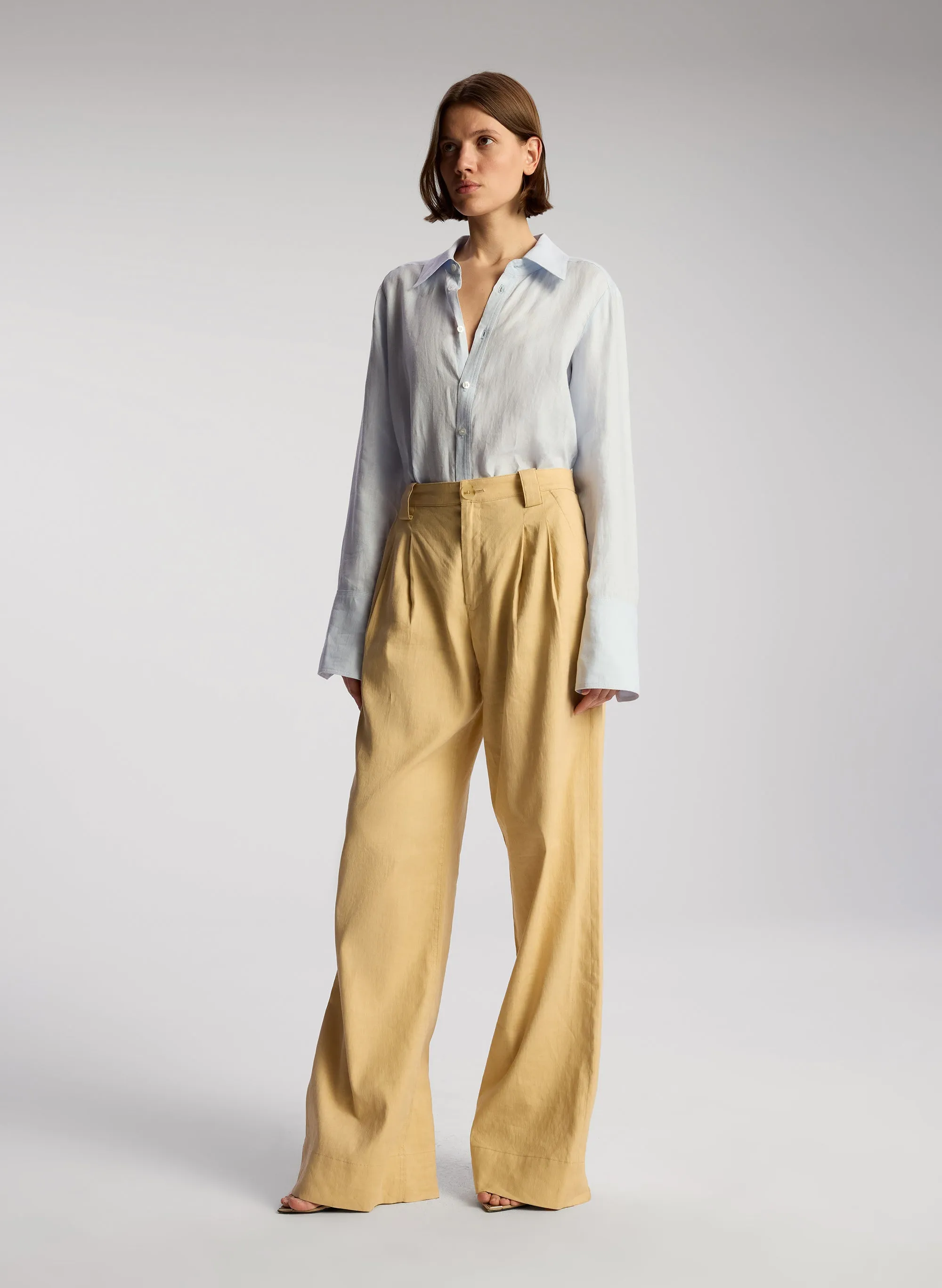 Aiden Linen Shirt sold by A.L.C. product image thumbnail 5