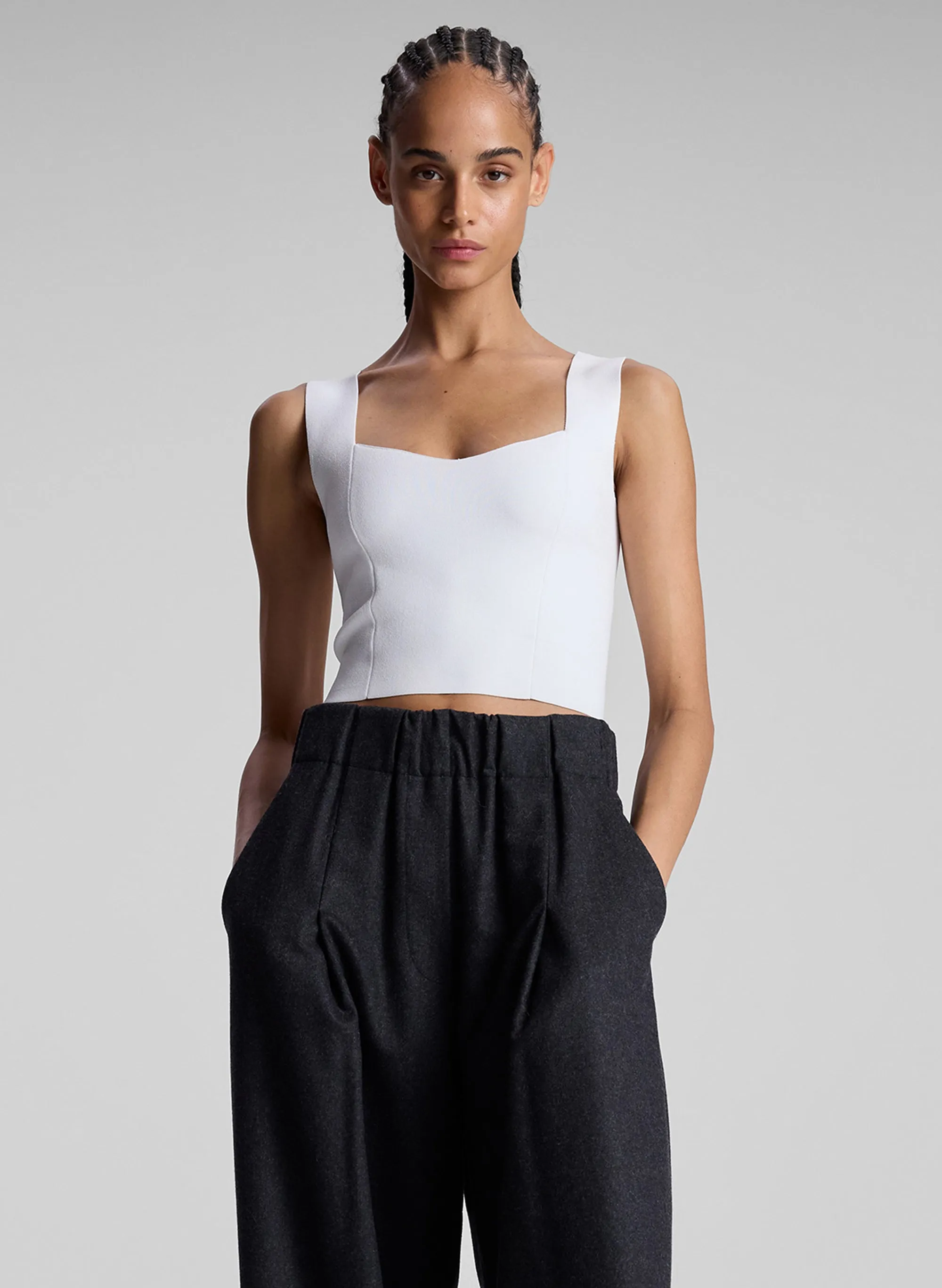 Jordana Compact Knit Top sold by A.L.C.