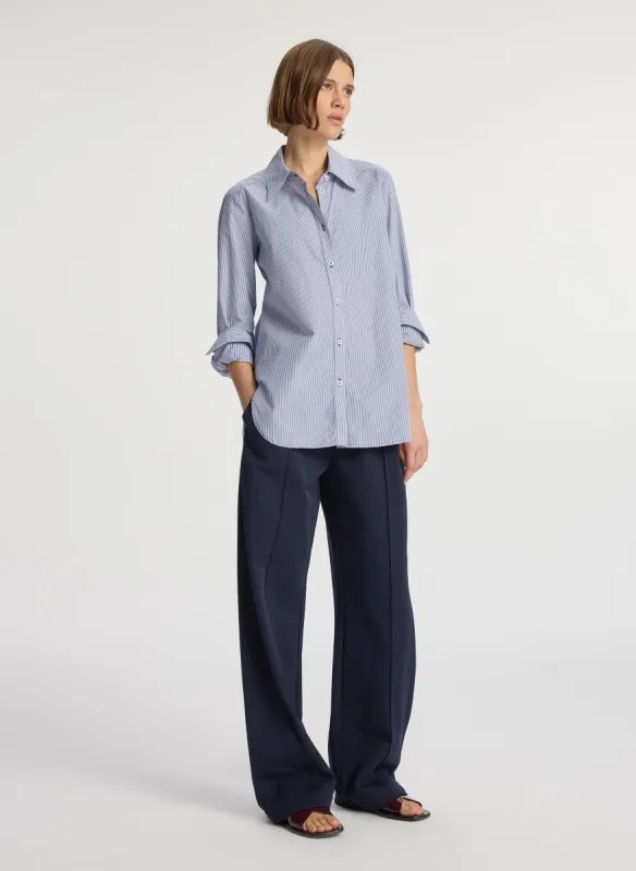 Aiden Striped Cotton Shirt sold by A.L.C.