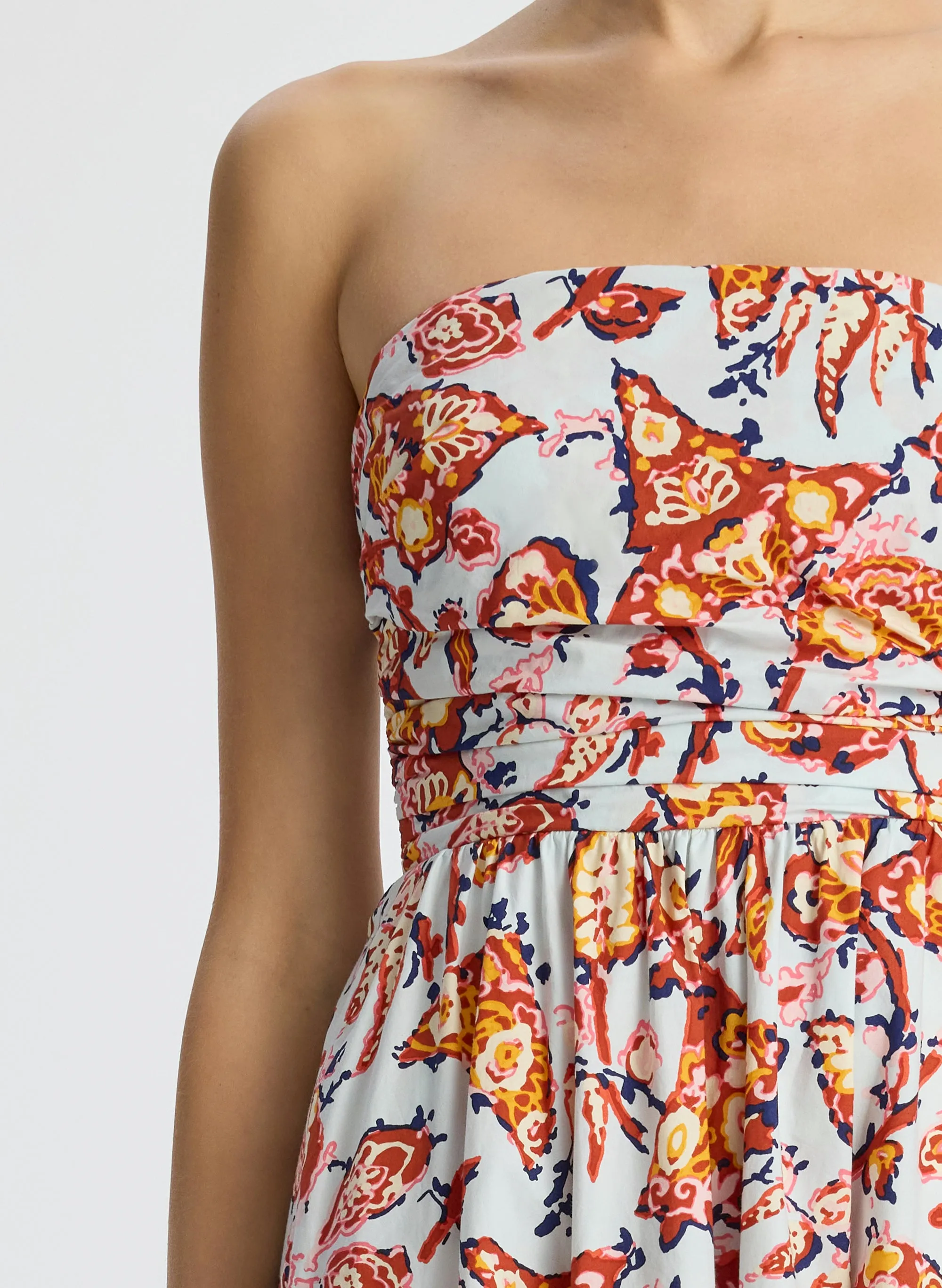 Tate Strapless Midi Dress sold by A.L.C. product image thumbnail 2