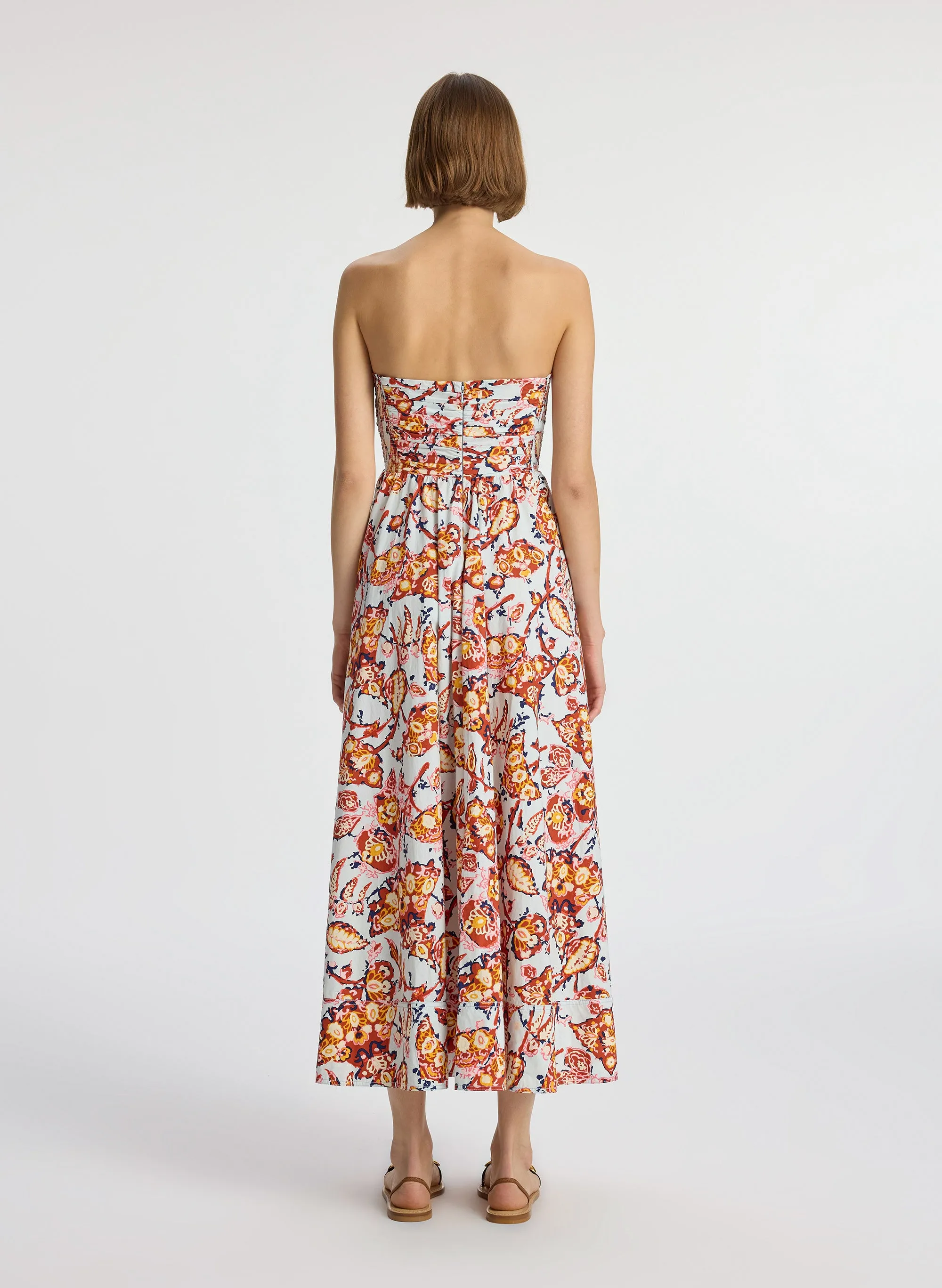 Tate Strapless Midi Dress sold by A.L.C. product image thumbnail 5