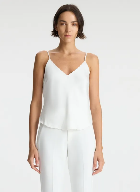 Malia Scalloped Camisole Top sold by A.L.C.