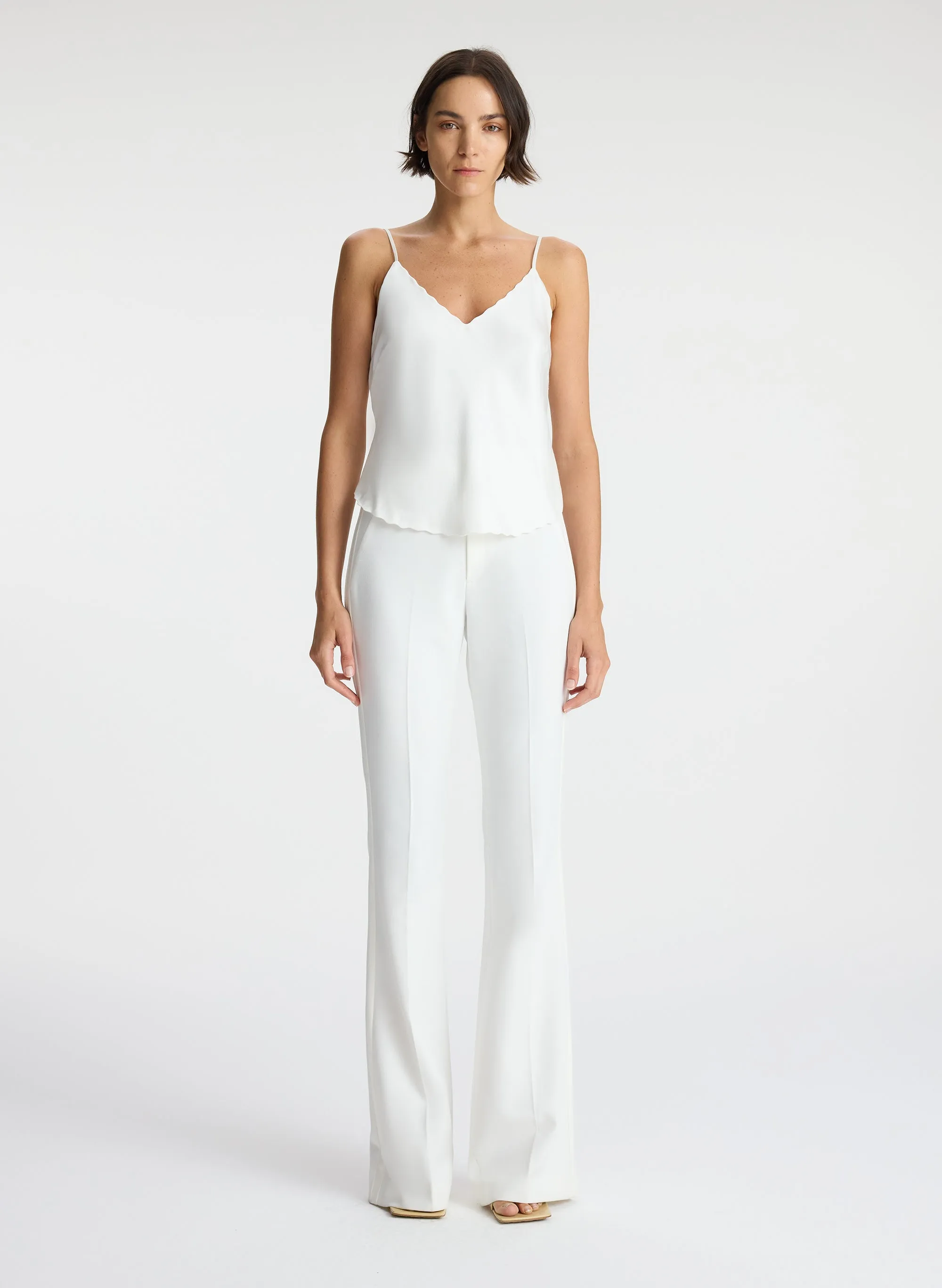 Malia Scalloped Camisole Top sold by A.L.C. product image thumbnail 4