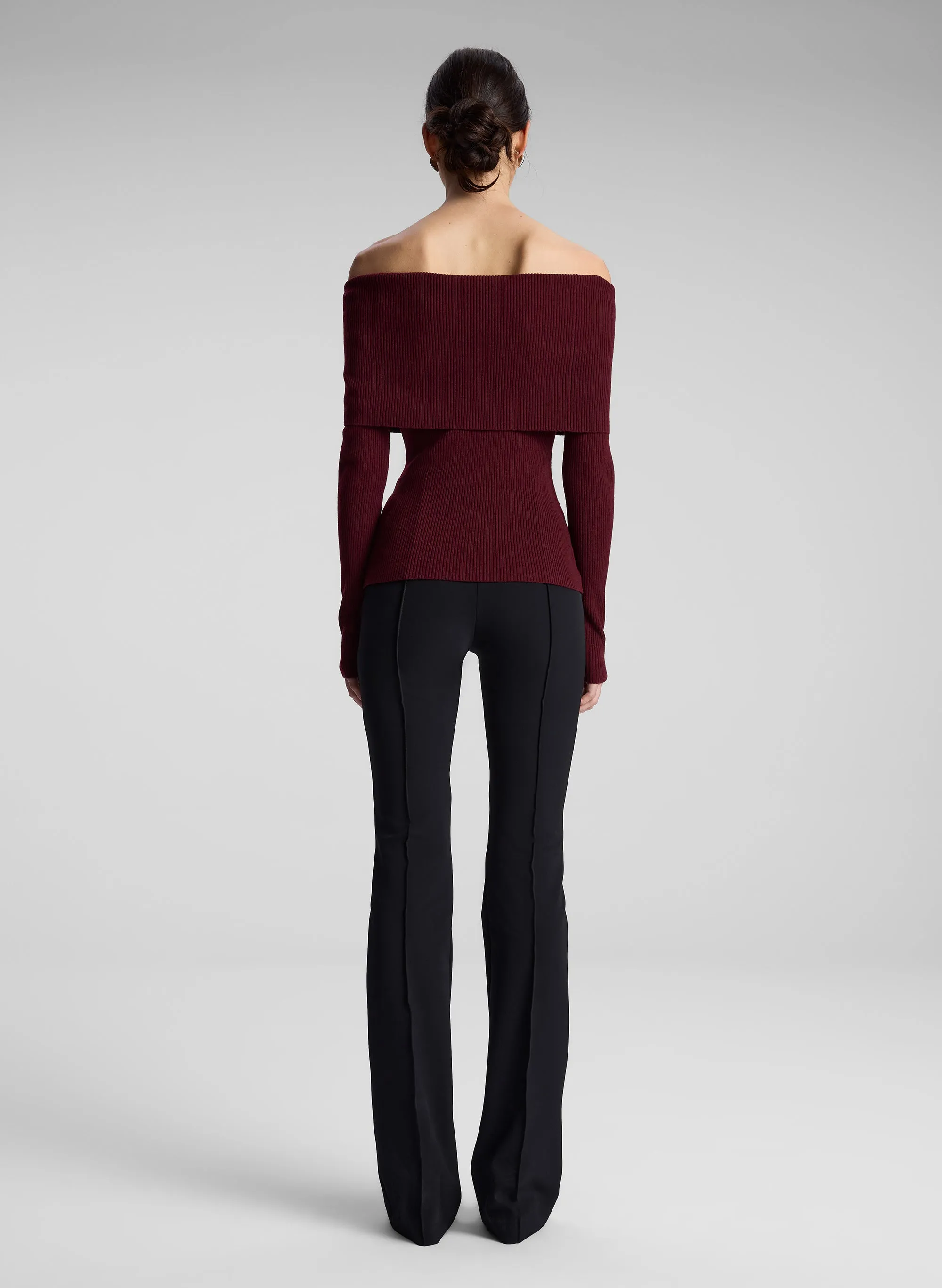 Evelyn Merino Off Shoulder Top sold by A.L.C. product image thumbnail 5