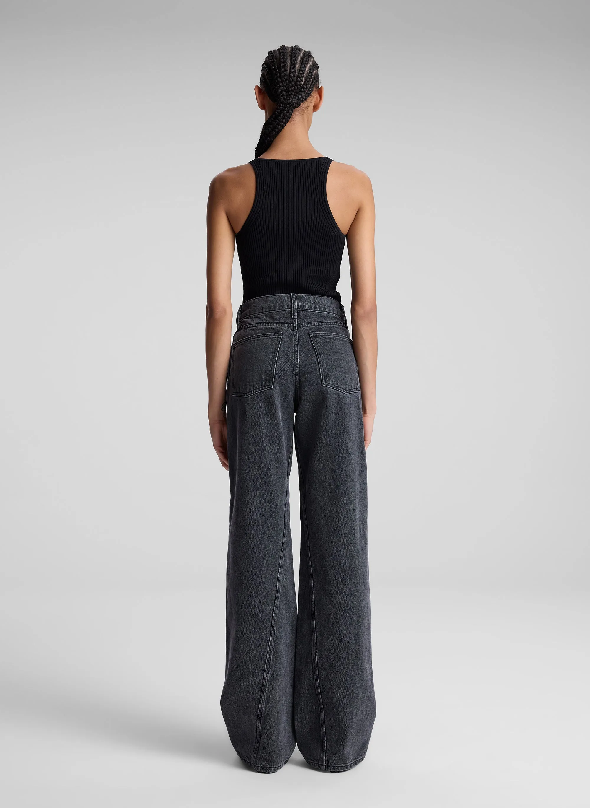 Lucy Ribbed Bodysuit sold by A.L.C. product image thumbnail 5