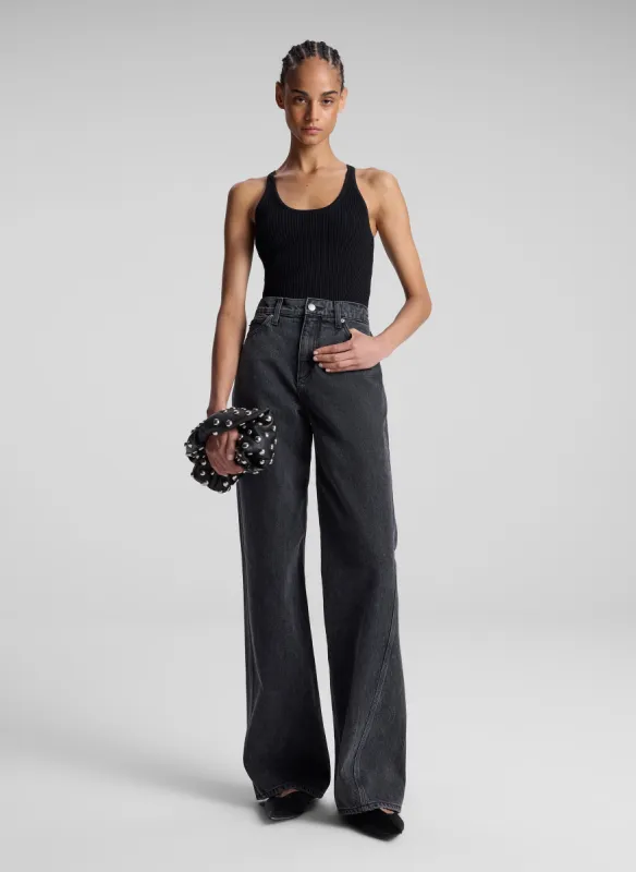 Lucy Ribbed Bodysuit made by A.L.C.