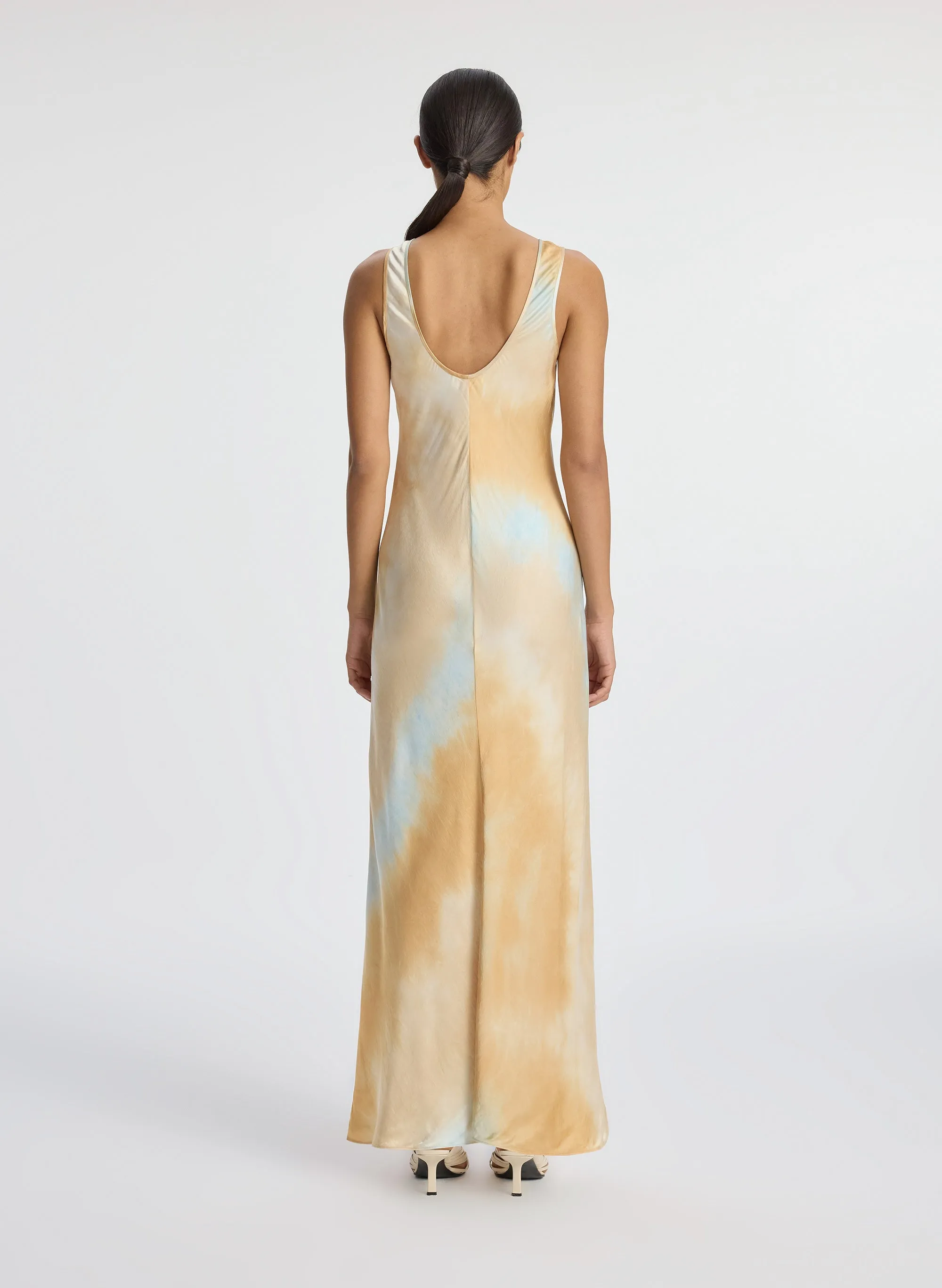 Amana Satin Maxi Dress sold by A.L.C. product image thumbnail 5