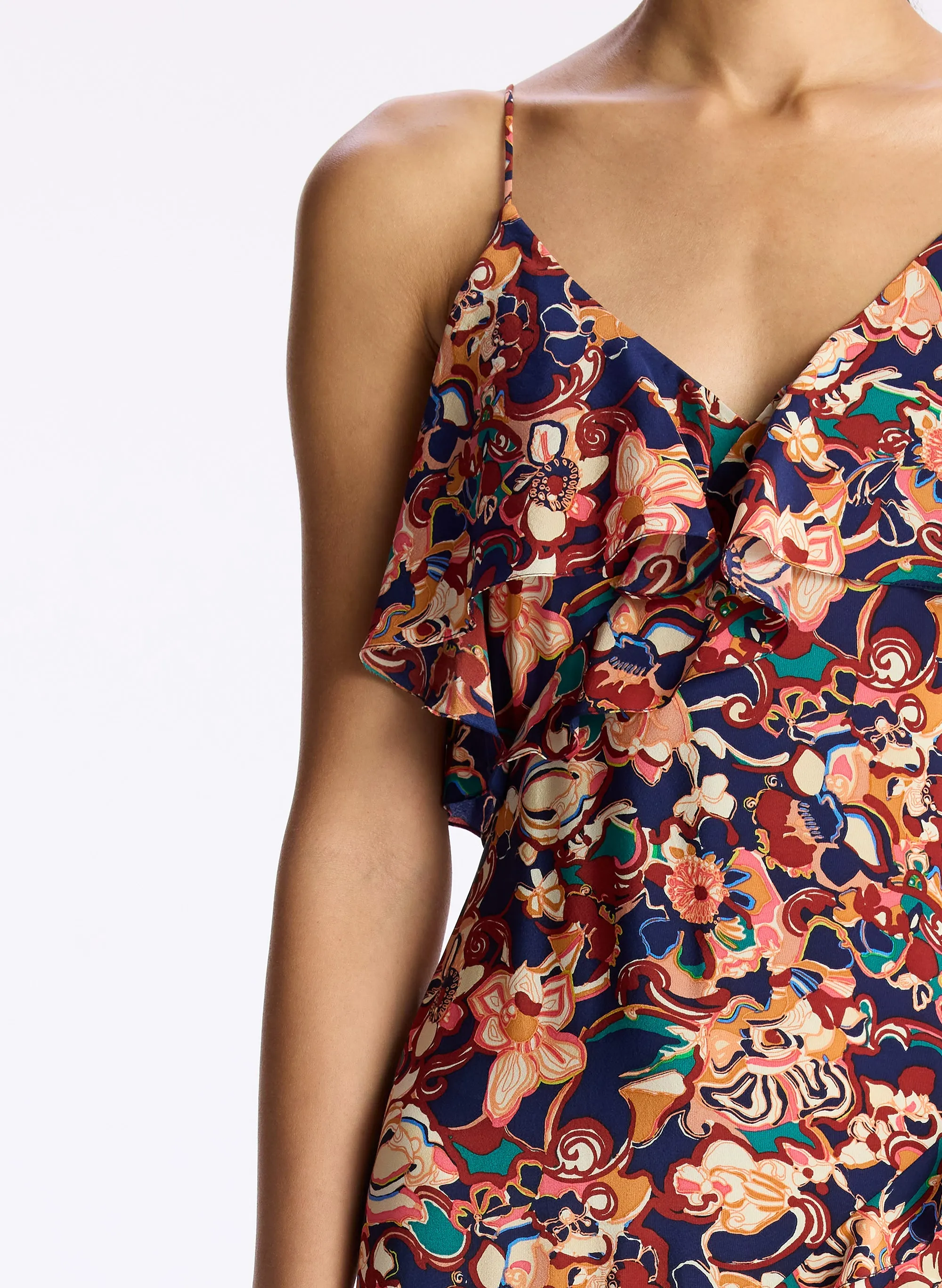 Penelope Silk Midi Dress sold by A.L.C. product image thumbnail 2