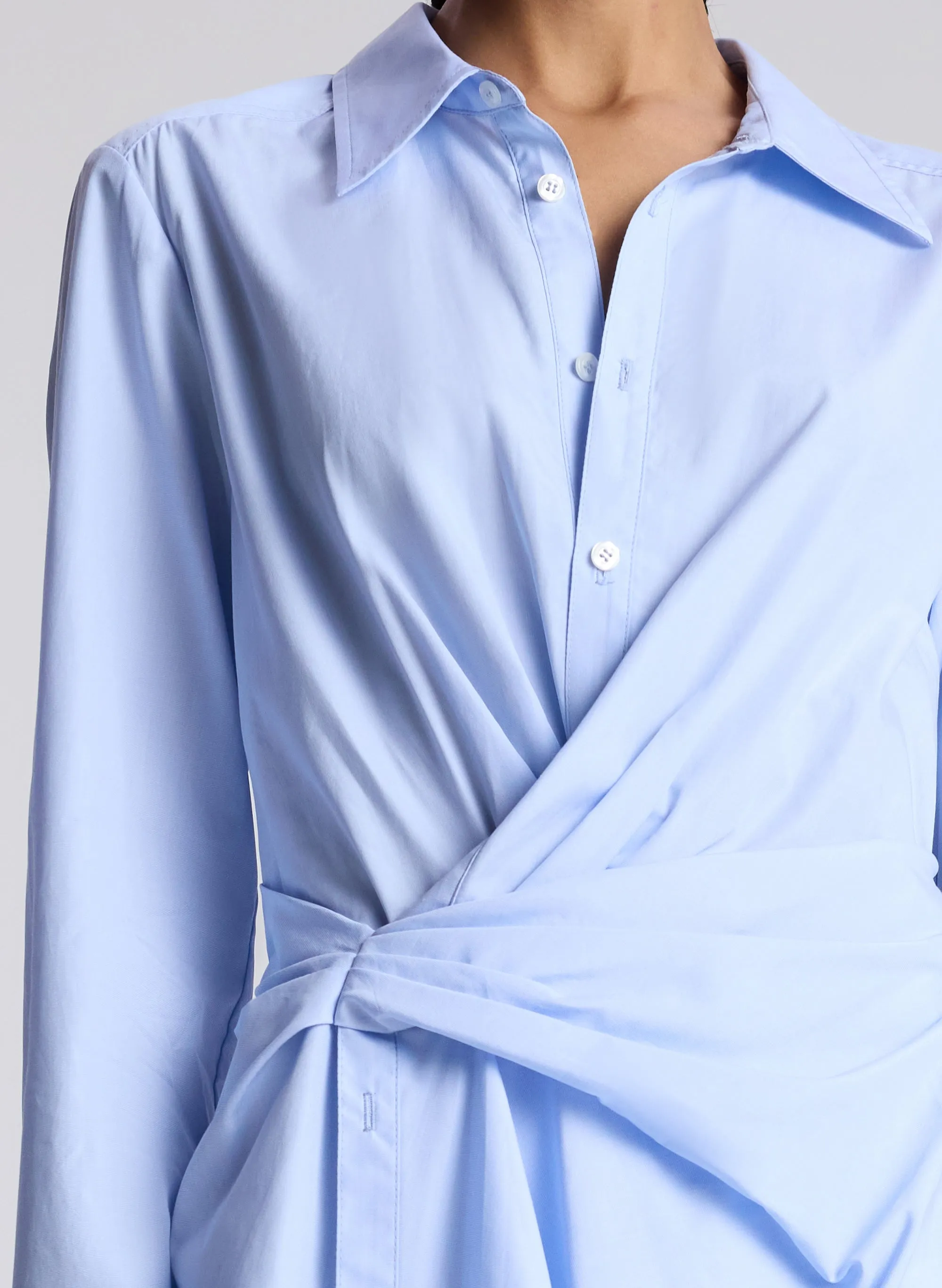 Lydia Cotton Mini Shirtdress sold by A.L.C. product image thumbnail 2
