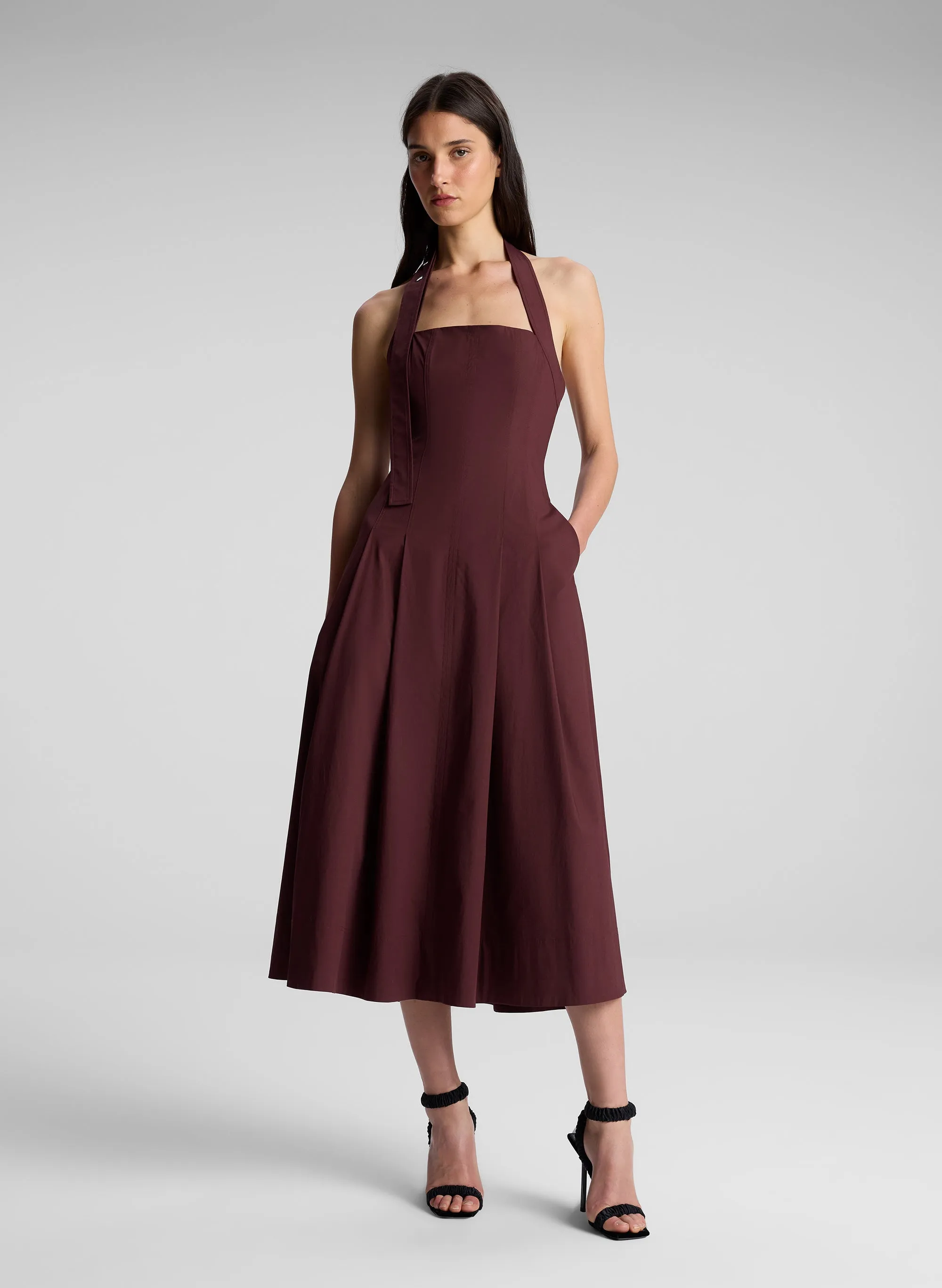 Natalie Halter Midi Dress sold by A.L.C. product image thumbnail 4