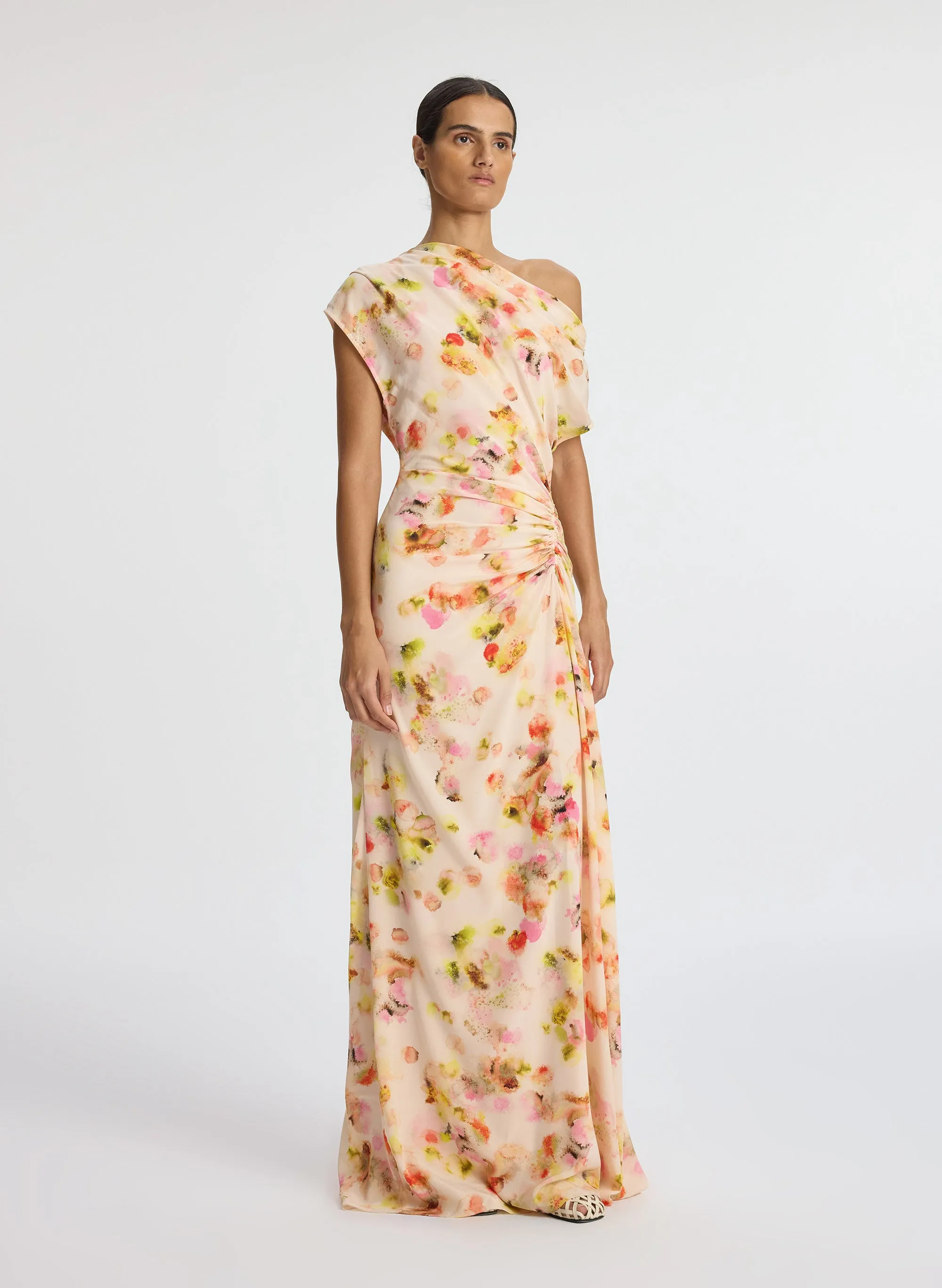 Poppy Silk Gown sold by A.L.C. product image thumbnail 3