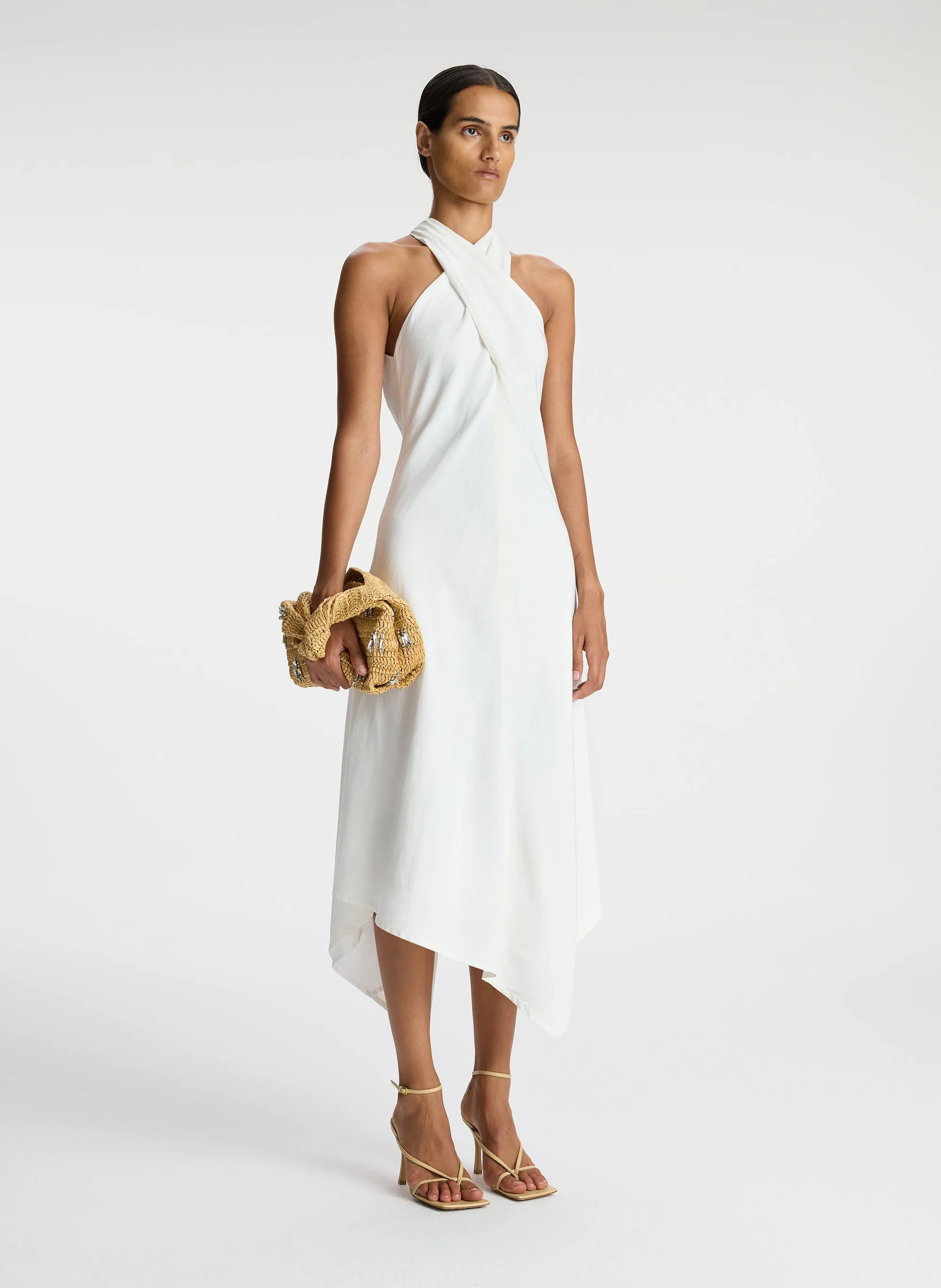 Parker Embellished Raffia Bag sold by A.L.C. product image thumbnail 2