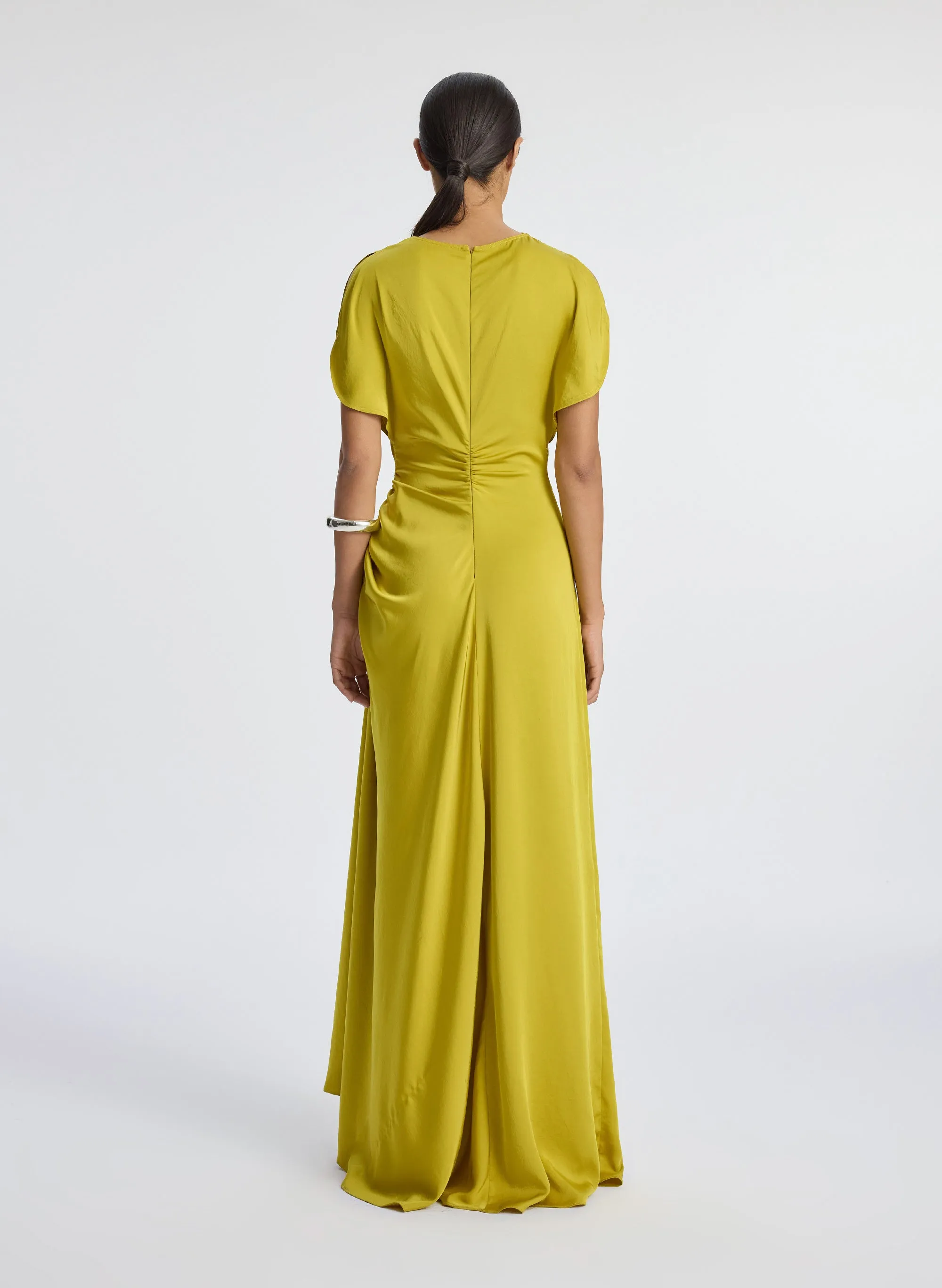 Nadia Satin Gown sold by A.L.C. product image thumbnail 5