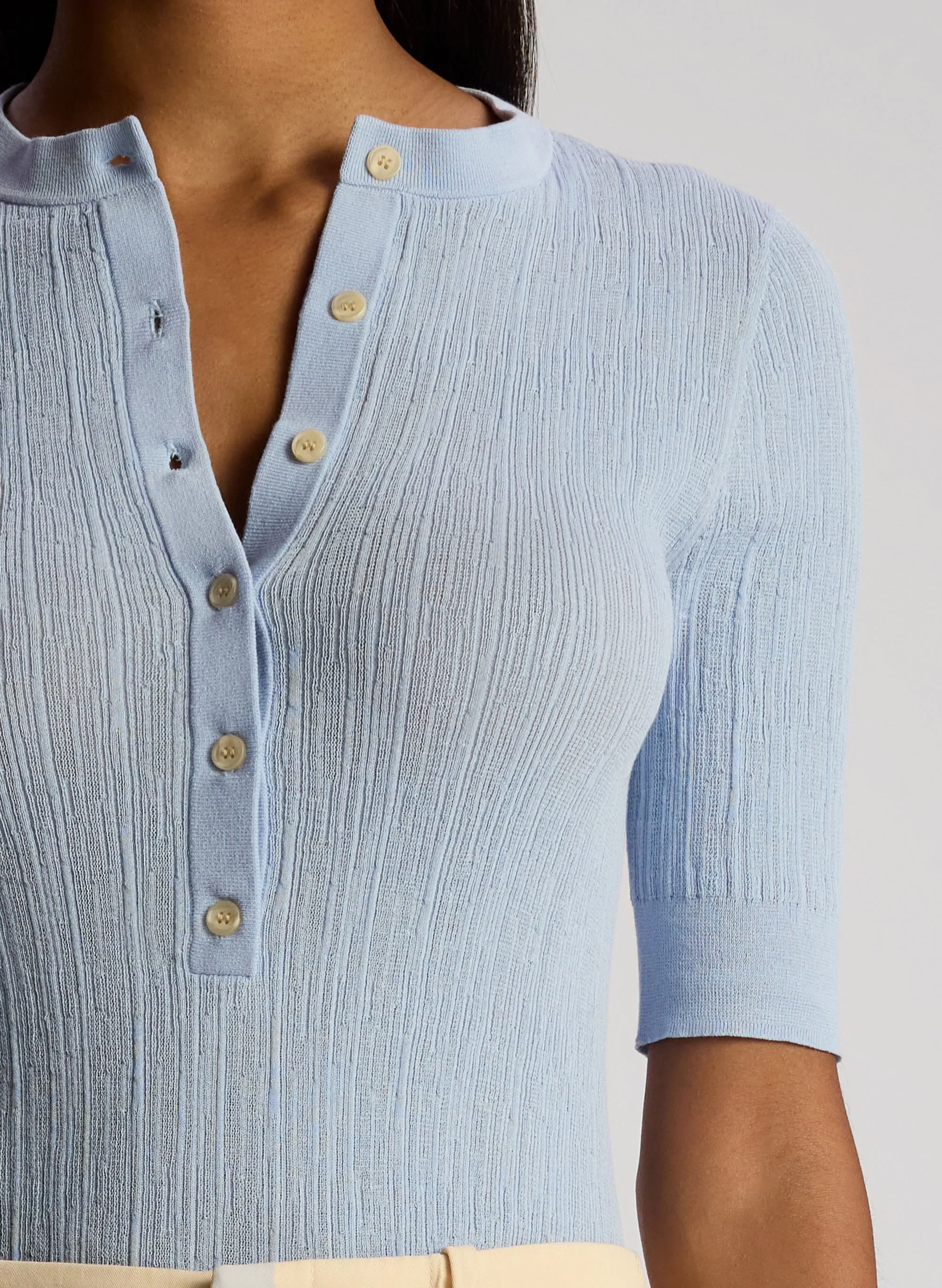 Fisher Fine Cotton Knit Top sold by A.L.C. product image thumbnail 2