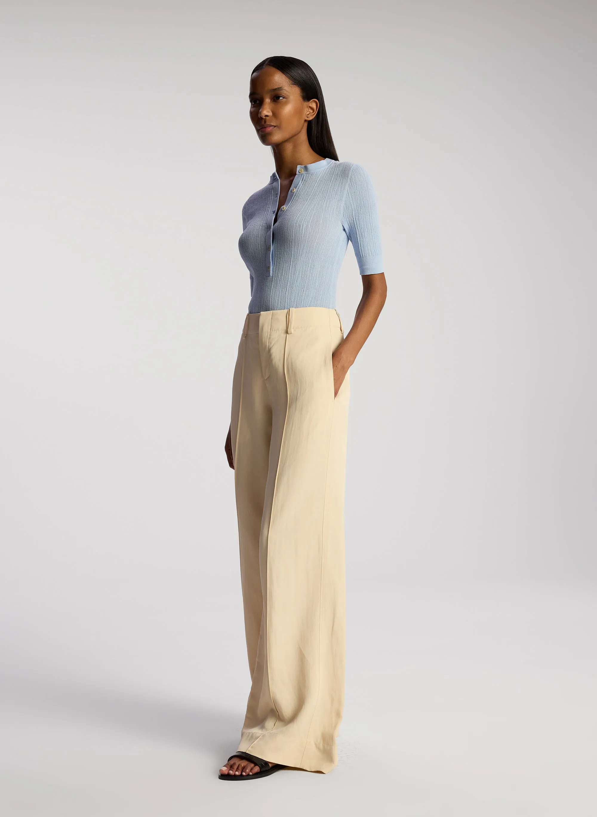 Fisher Fine Cotton Knit Top sold by A.L.C. product image thumbnail 4