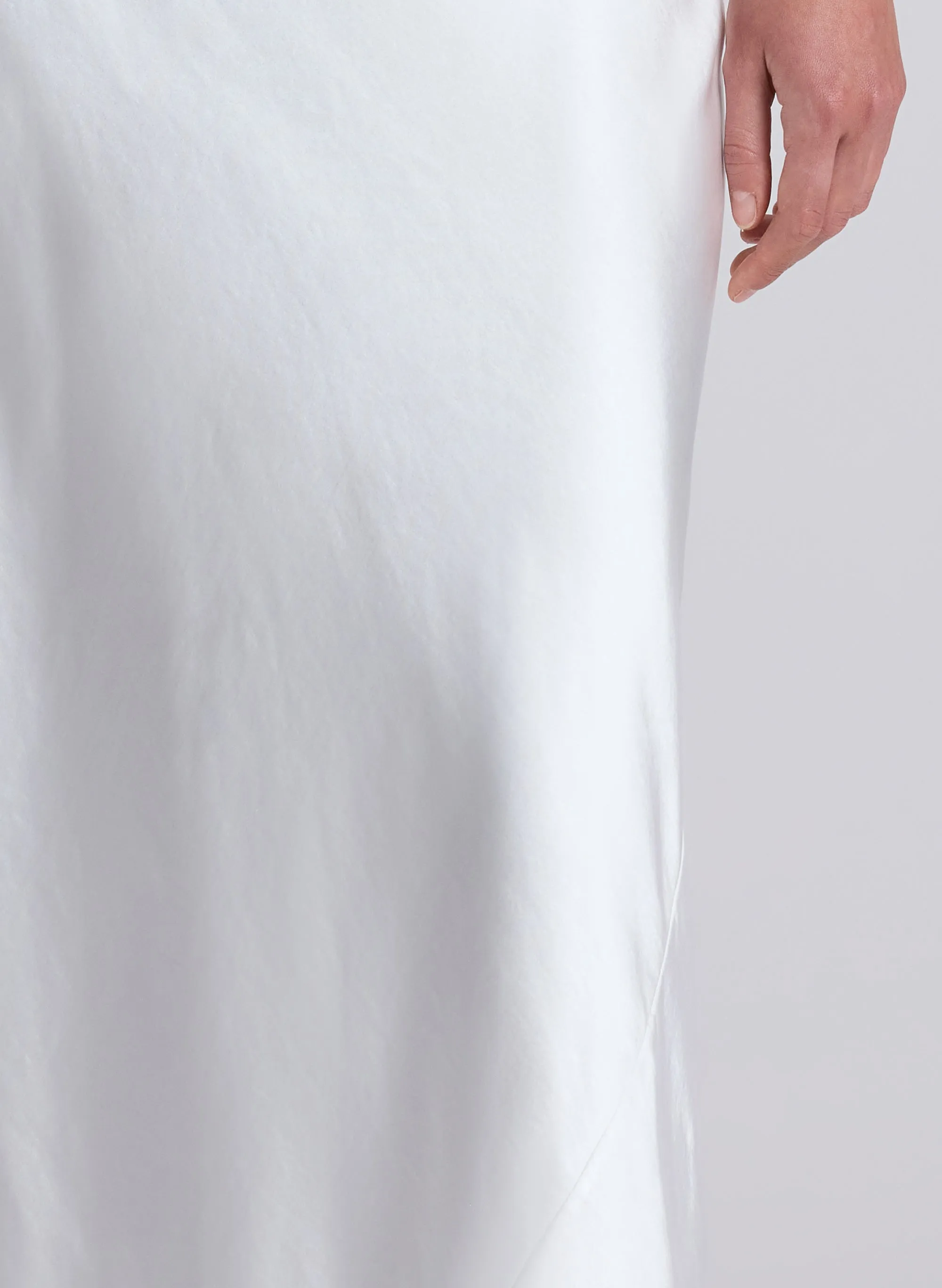 Greta Satin Maxi Skirt sold by A.L.C. product image thumbnail 2