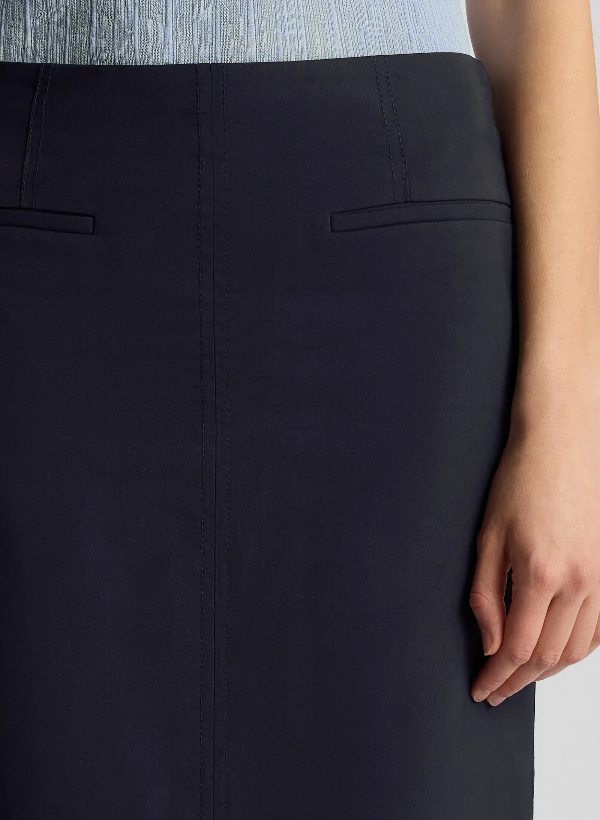 Brynn Tailored Maxi Skirt sold by A.L.C. product image thumbnail 2