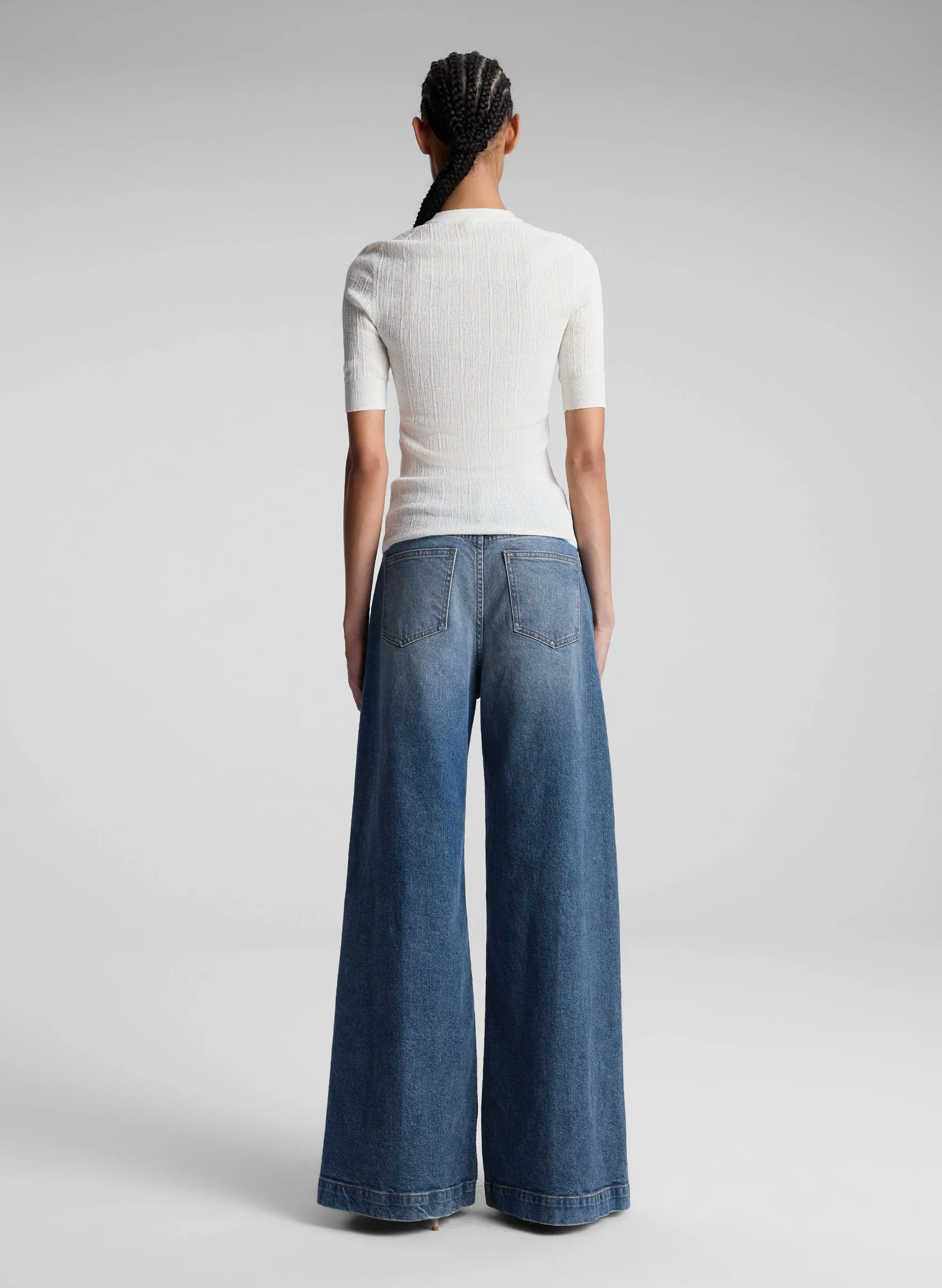 Fisher Fine Cotton Knit Top sold by A.L.C. product image thumbnail 5