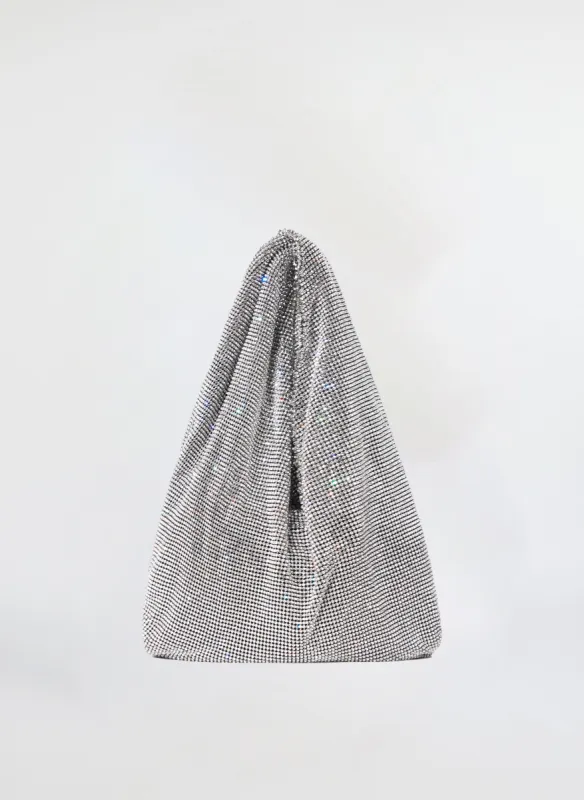 Paige Rhinestone Chain Mesh Bag made by A.L.C.