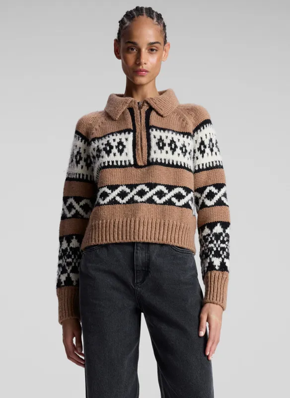 Carter Merino Fairisle Sweater sold by A.L.C.