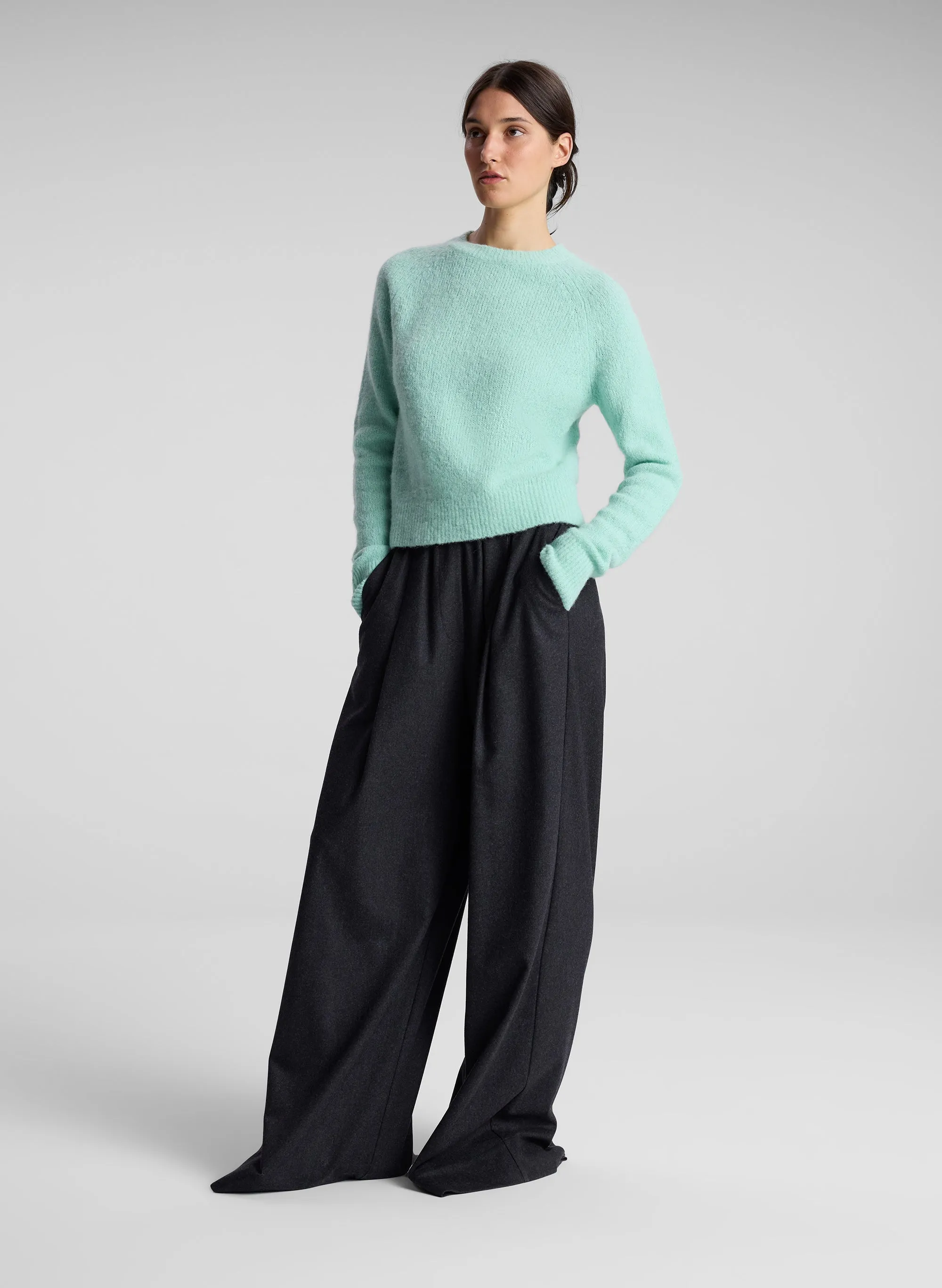 Frankie Wool Cashmere Crew Neck Sweater sold by A.L.C. product image thumbnail 4